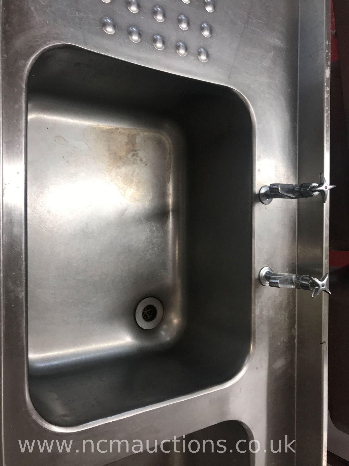 Stainless Steel Double Sinks - Image 4 of 4