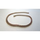 9ct Yellow Gold 16" Collarette Necklace