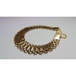 9ct Yellow Gold Fancy Bracelet