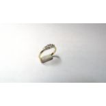 18ct Yellow Gold 5 Stone Diamond Ring