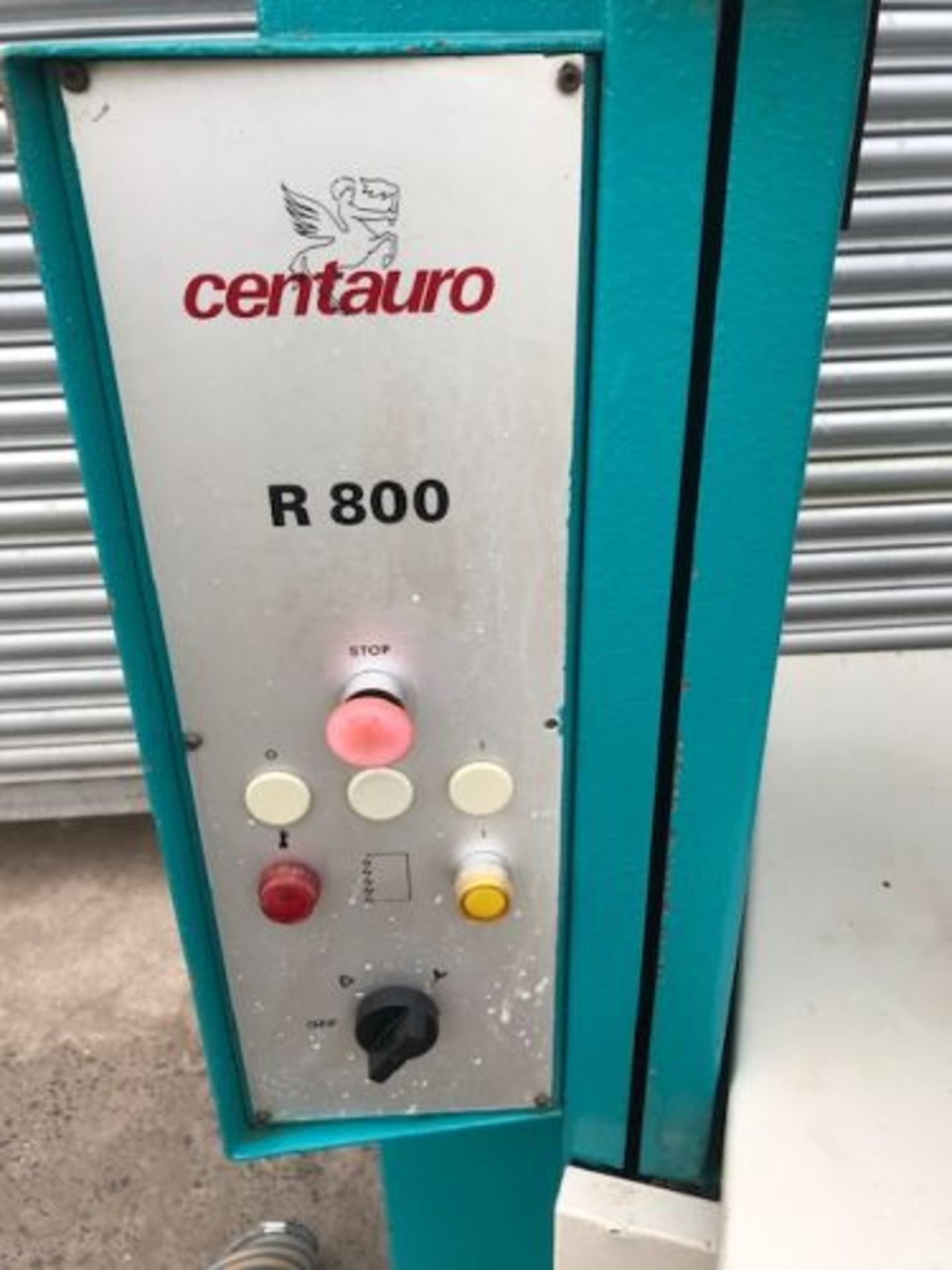 Centauro R800 band resaw year 1998 wind handle adjustable bed 11kw (15hp) motor - Image 4 of 13