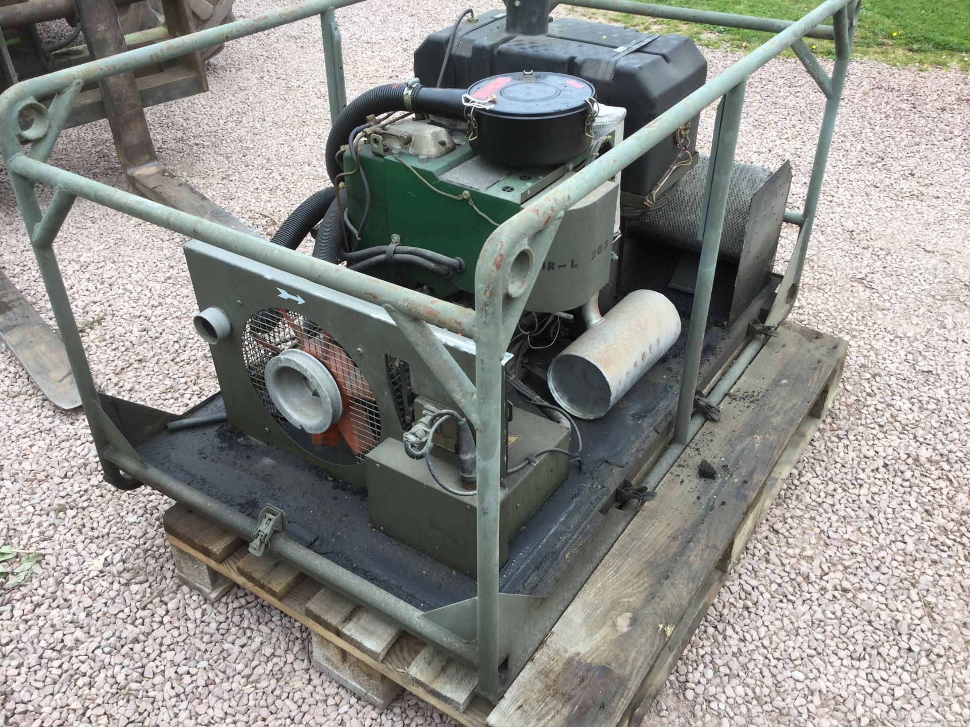 Diesel Lister Petter Air Cool Generator - Image 2 of 3