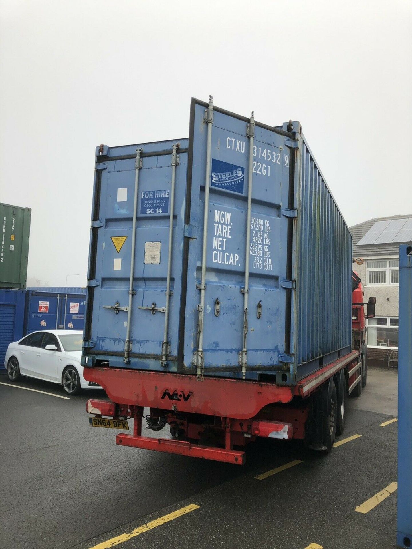 20’ Foot Steel Shipping Container