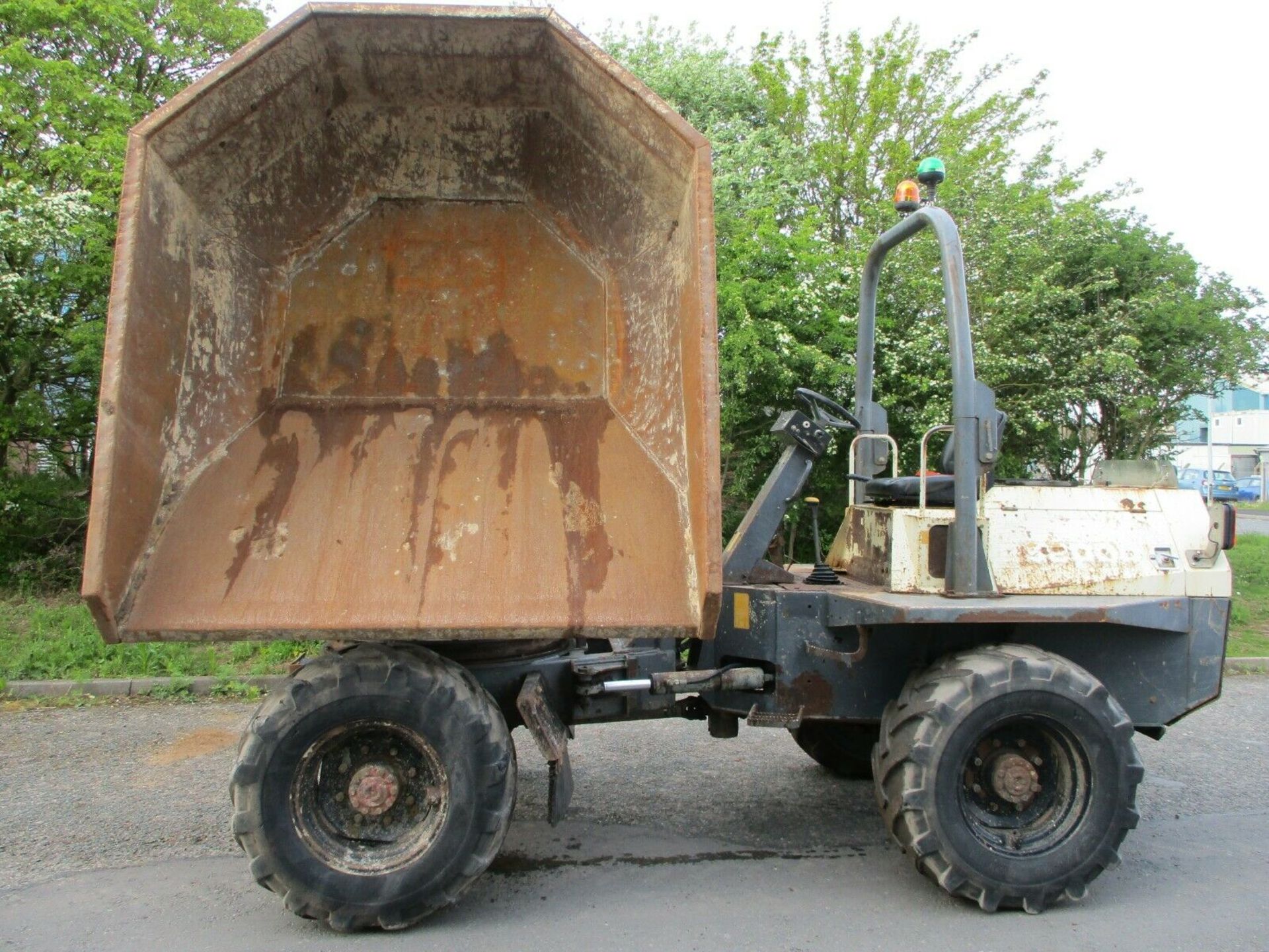 Terex 6 Ton Swivel Skip Dumper - Image 10 of 11