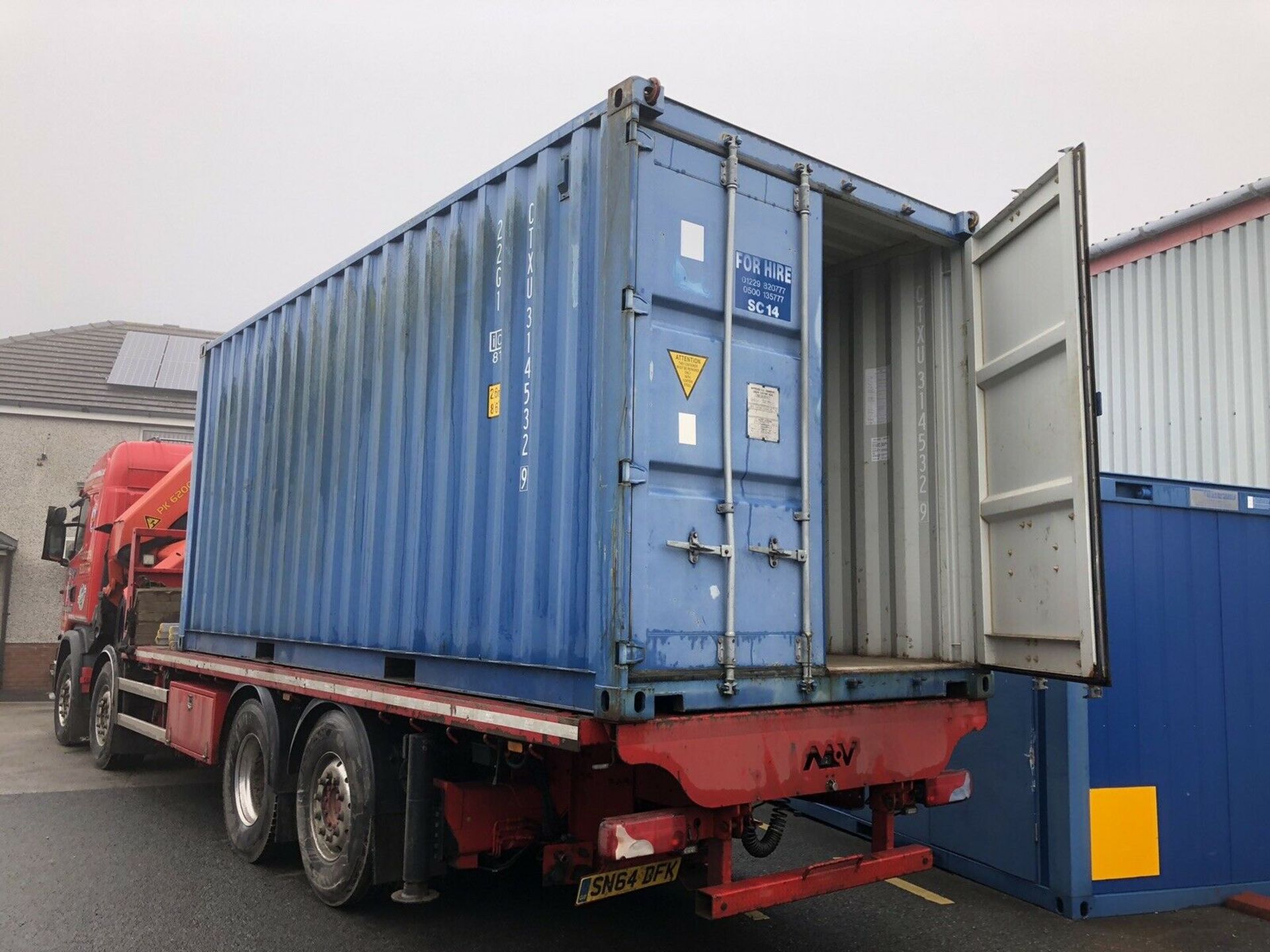 20’ Foot Steel Shipping Container - Image 2 of 3