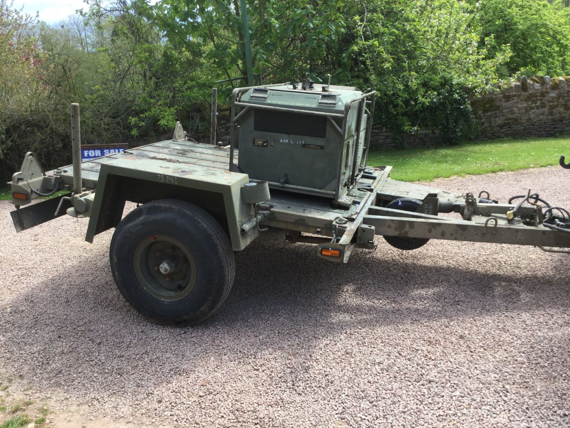 Diesel Generator On Trailer