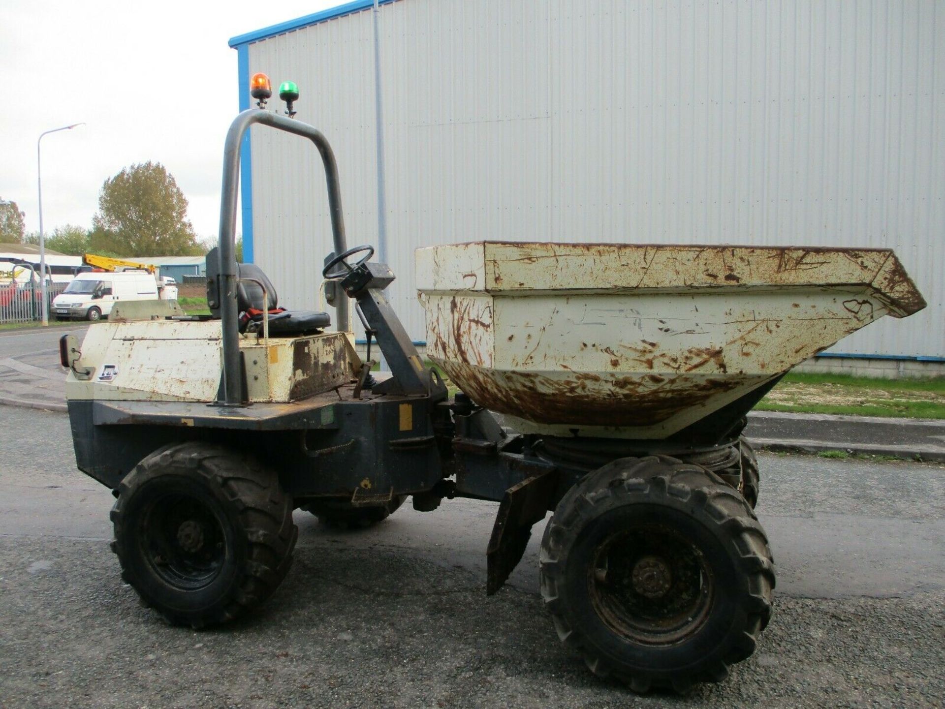 Terex 6 Ton Swivel Skip Dumper - Image 5 of 11