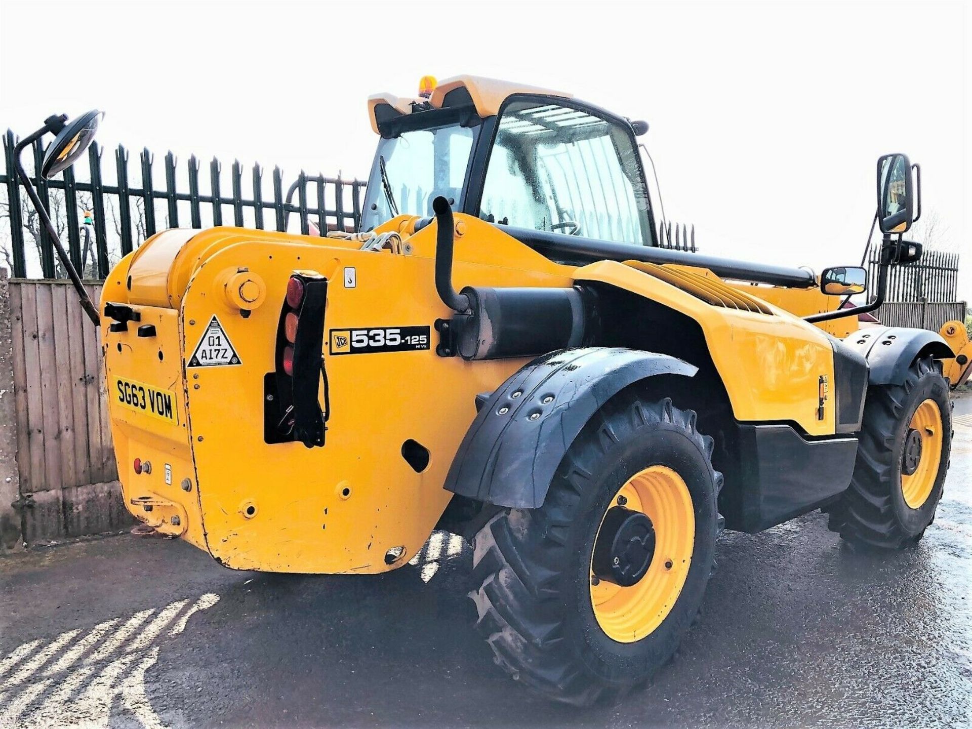 JCB 535-125 Hi Viz Telehandler Loadall - Image 5 of 12