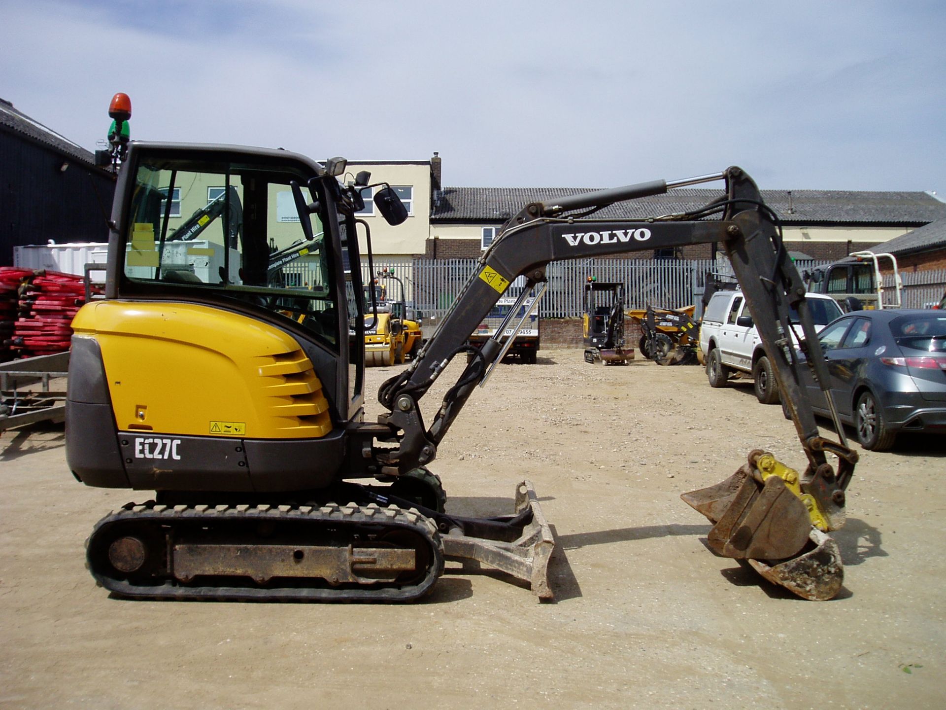 Volvo EC27C 4085 2790Kgs Mini Excavator Model - Image 5 of 21