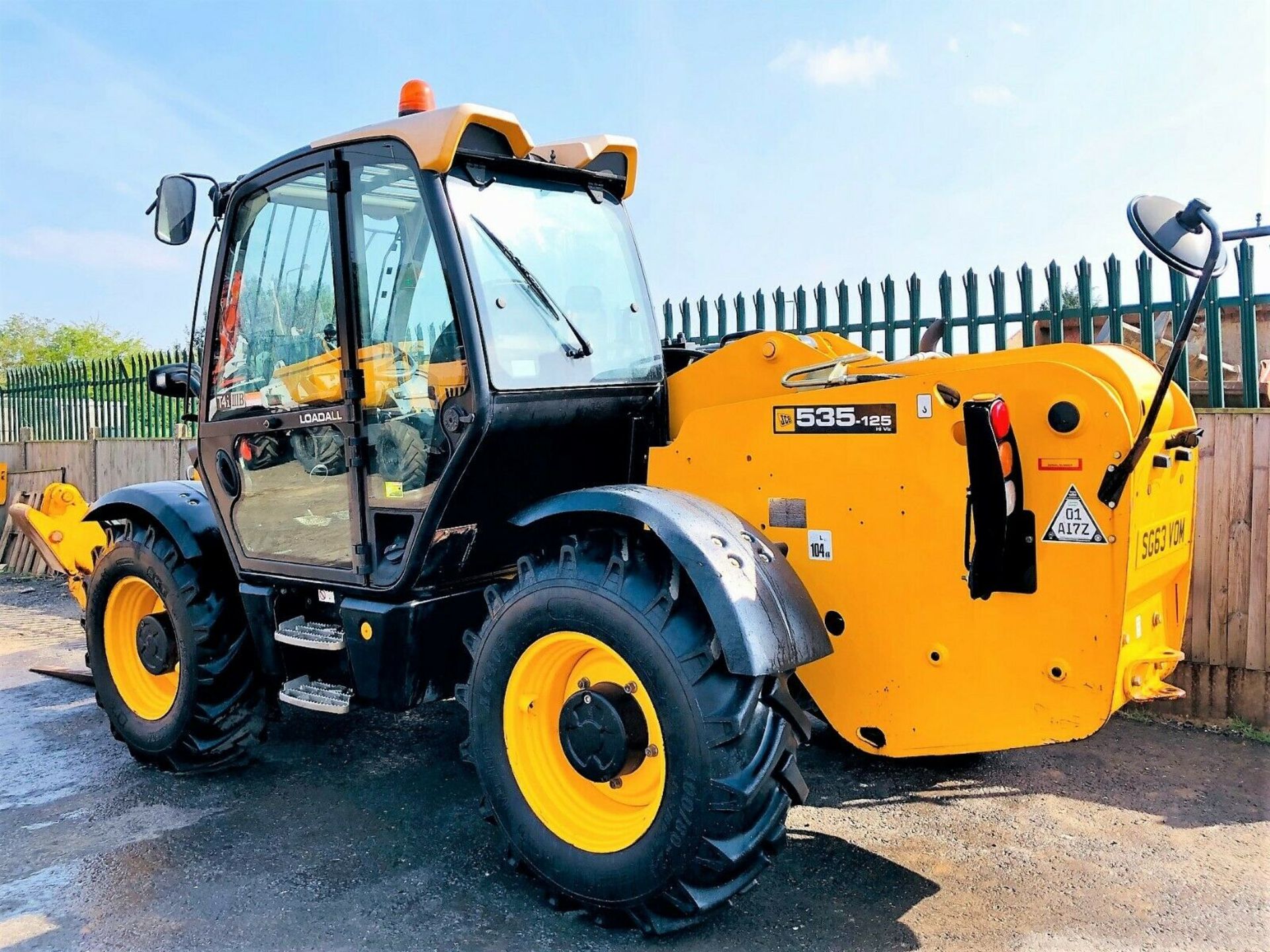 JCB 535-125 Hi Viz Telehandler Loadall - Image 6 of 12