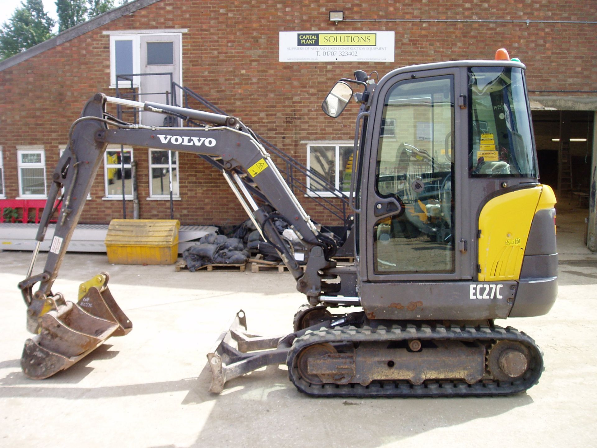 Volvo EC27C 4085 2790Kgs Mini Excavator Model