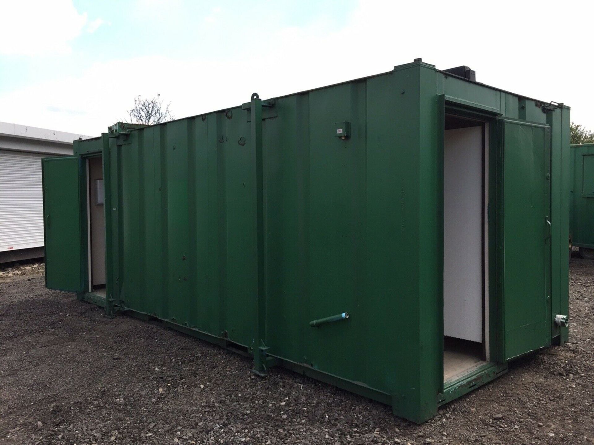 Portable Toilet Block With Shower Steel Welfare Unit