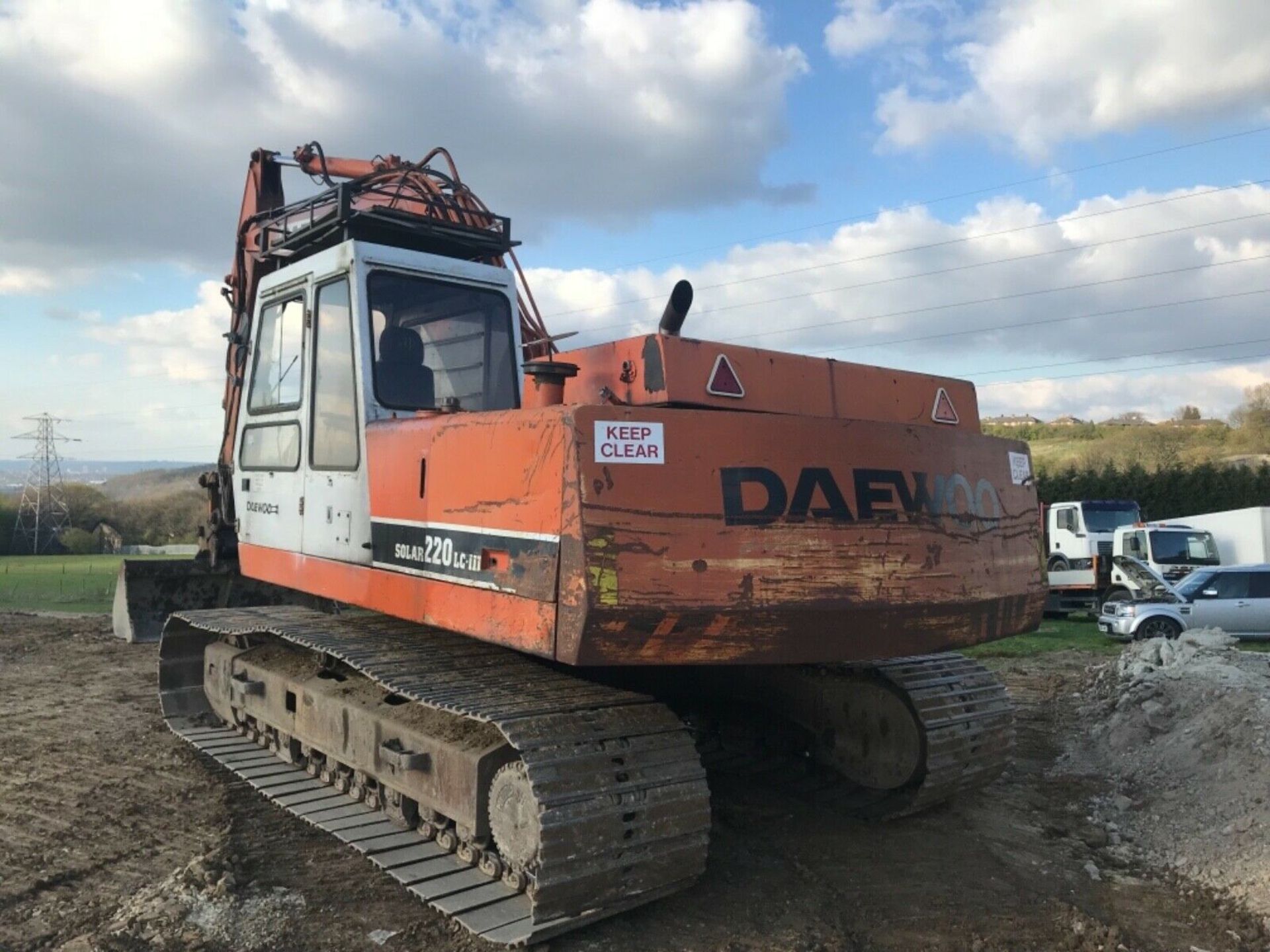 WITHDRAWN LOT Daewoo DH220LC Excavator 22 Tonnes. - Image 4 of 11