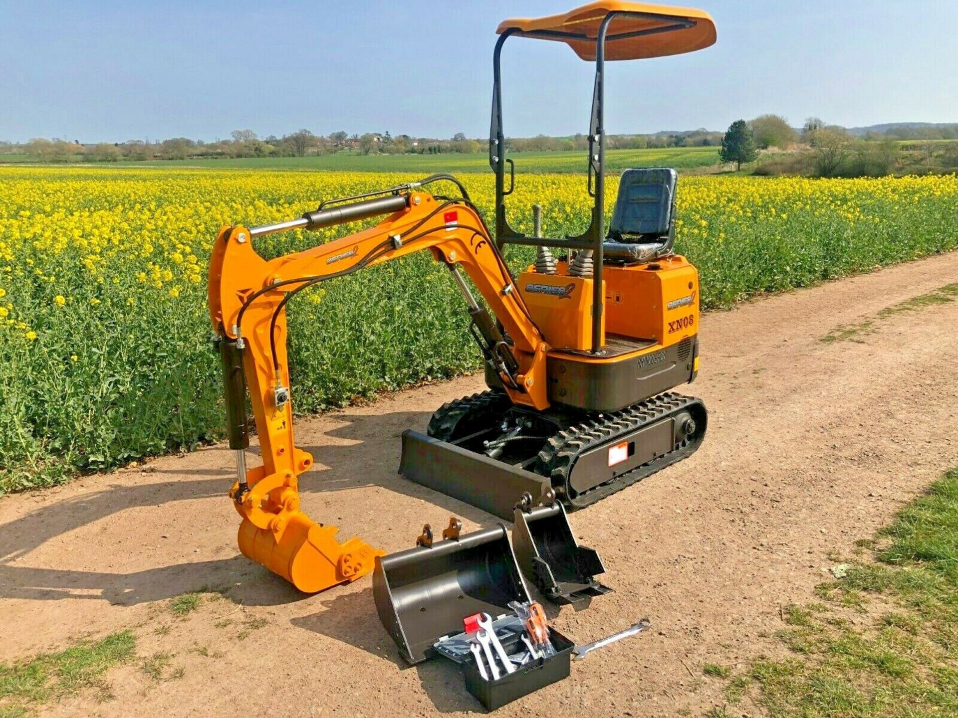 Rhinocerous XN08 Series 2 Mini Digger Excavator