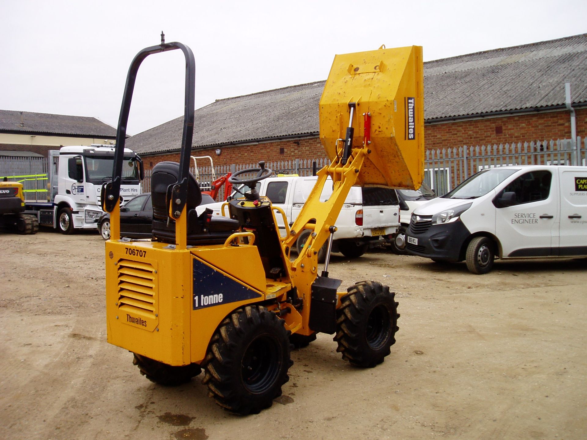 Thwaites 1 Tonne High Tip Dumper - Image 2 of 23