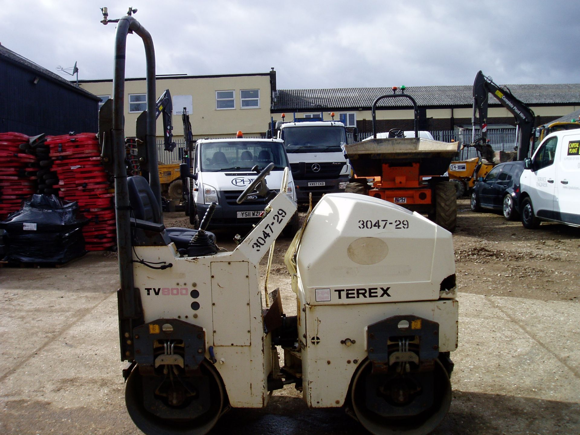 Terex TV800 800mm 1572Kgs Tandem Roller - Image 5 of 19