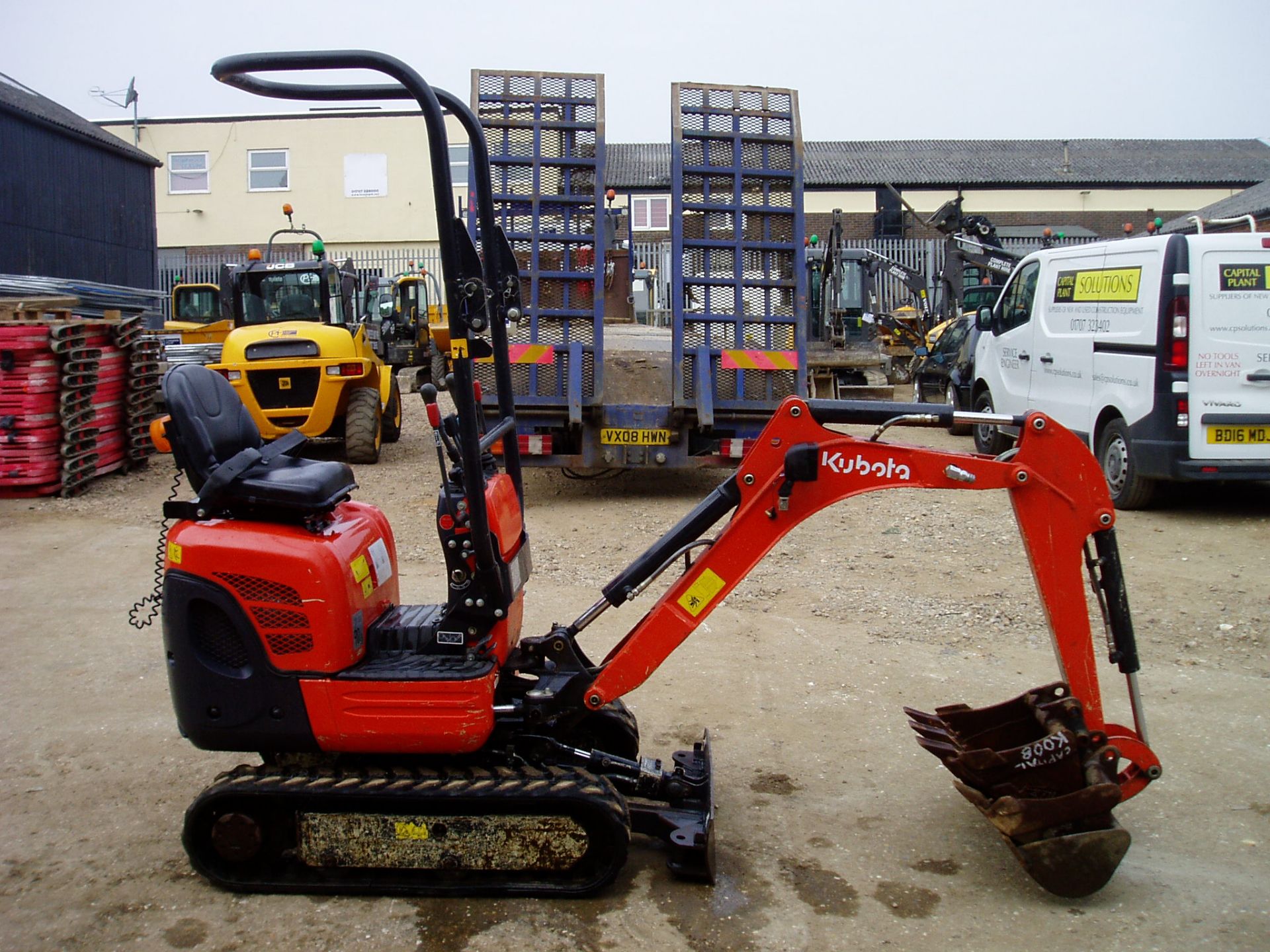 Kubota K008-3 30193980Kgs Micro Excavator - Image 5 of 17