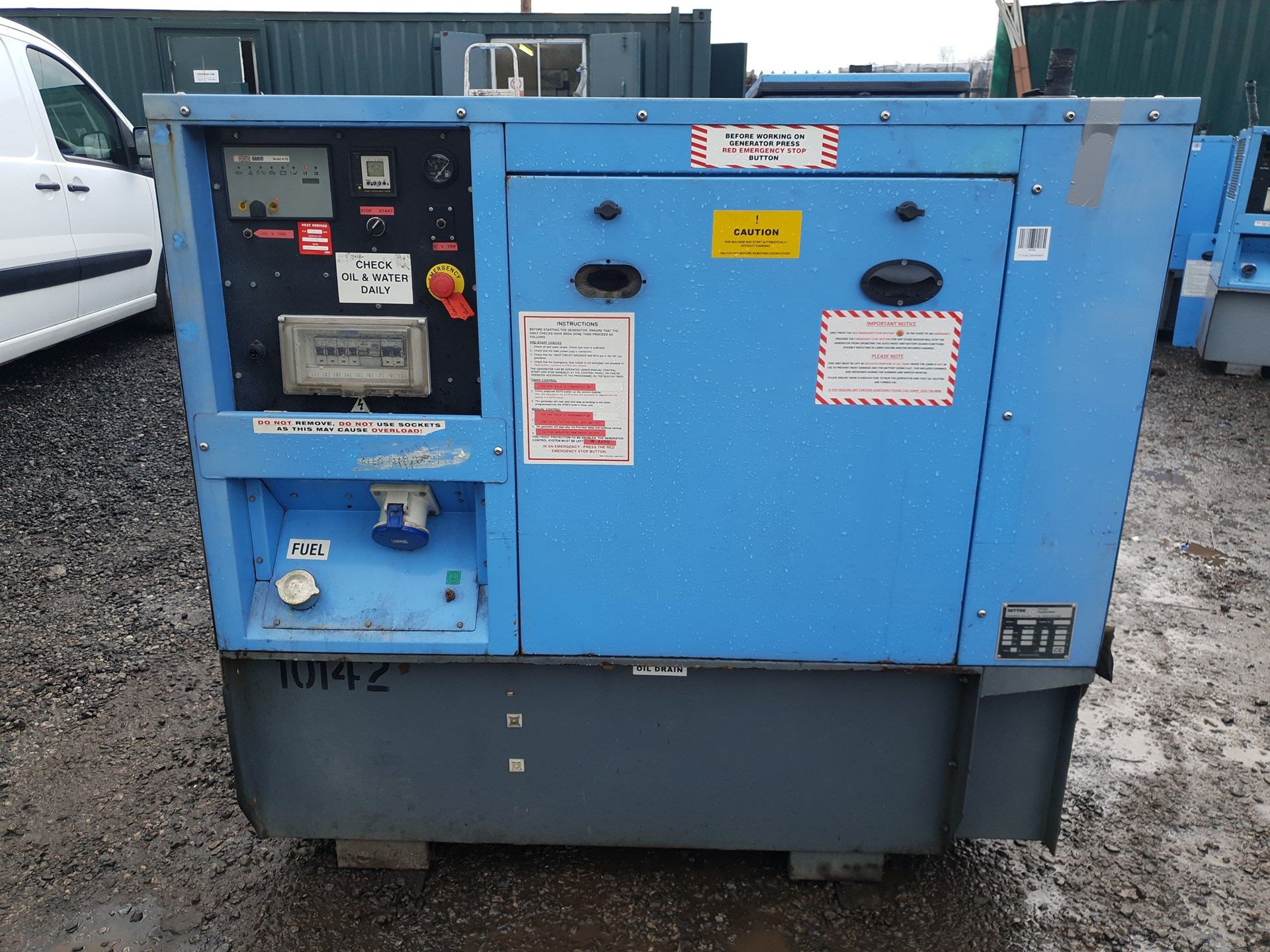 Sutton CM-0011-SL 11Kva Silenced Generator