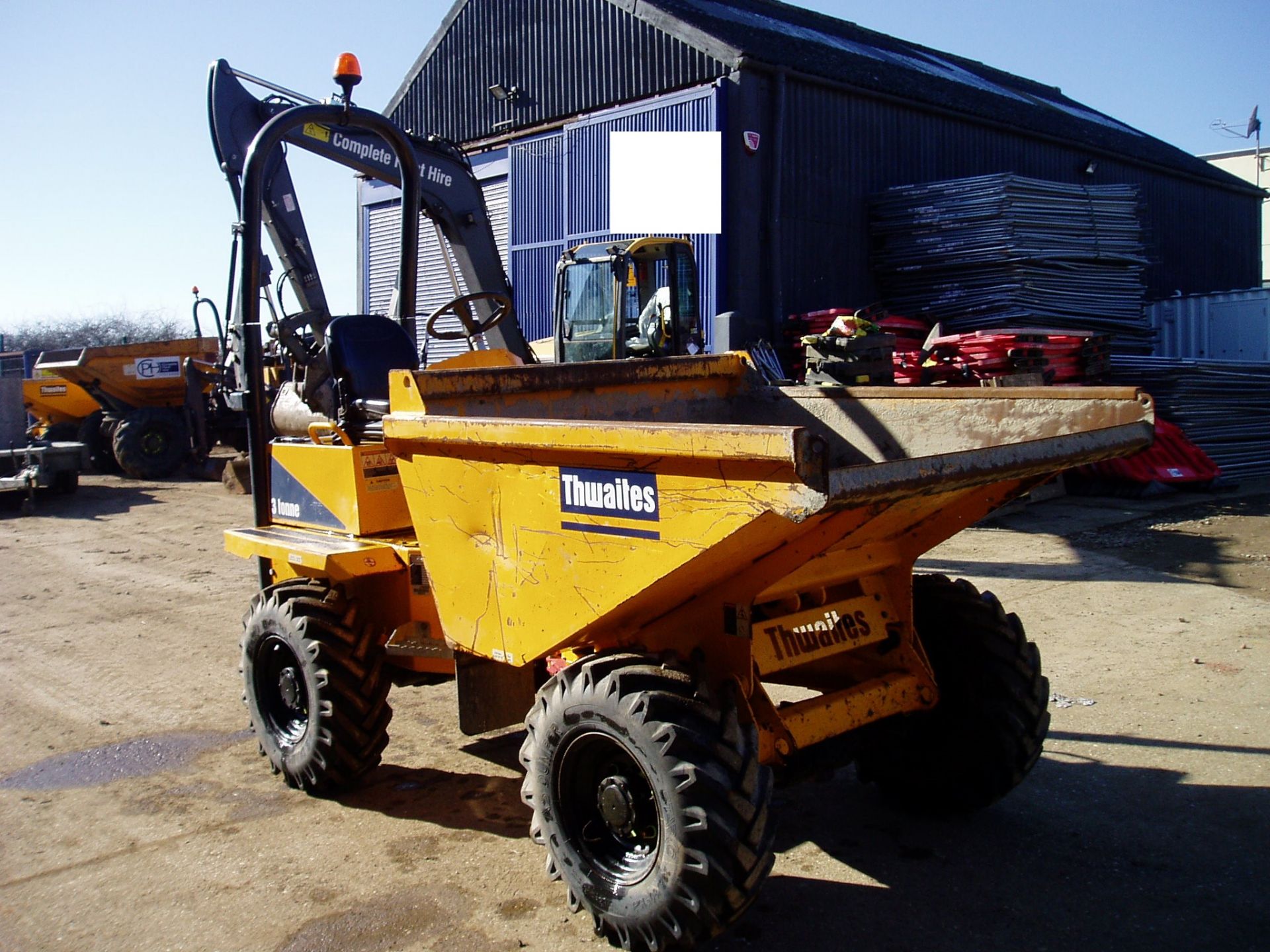 Thwaites 3 Ton Forward Tip Dumper - Image 4 of 21