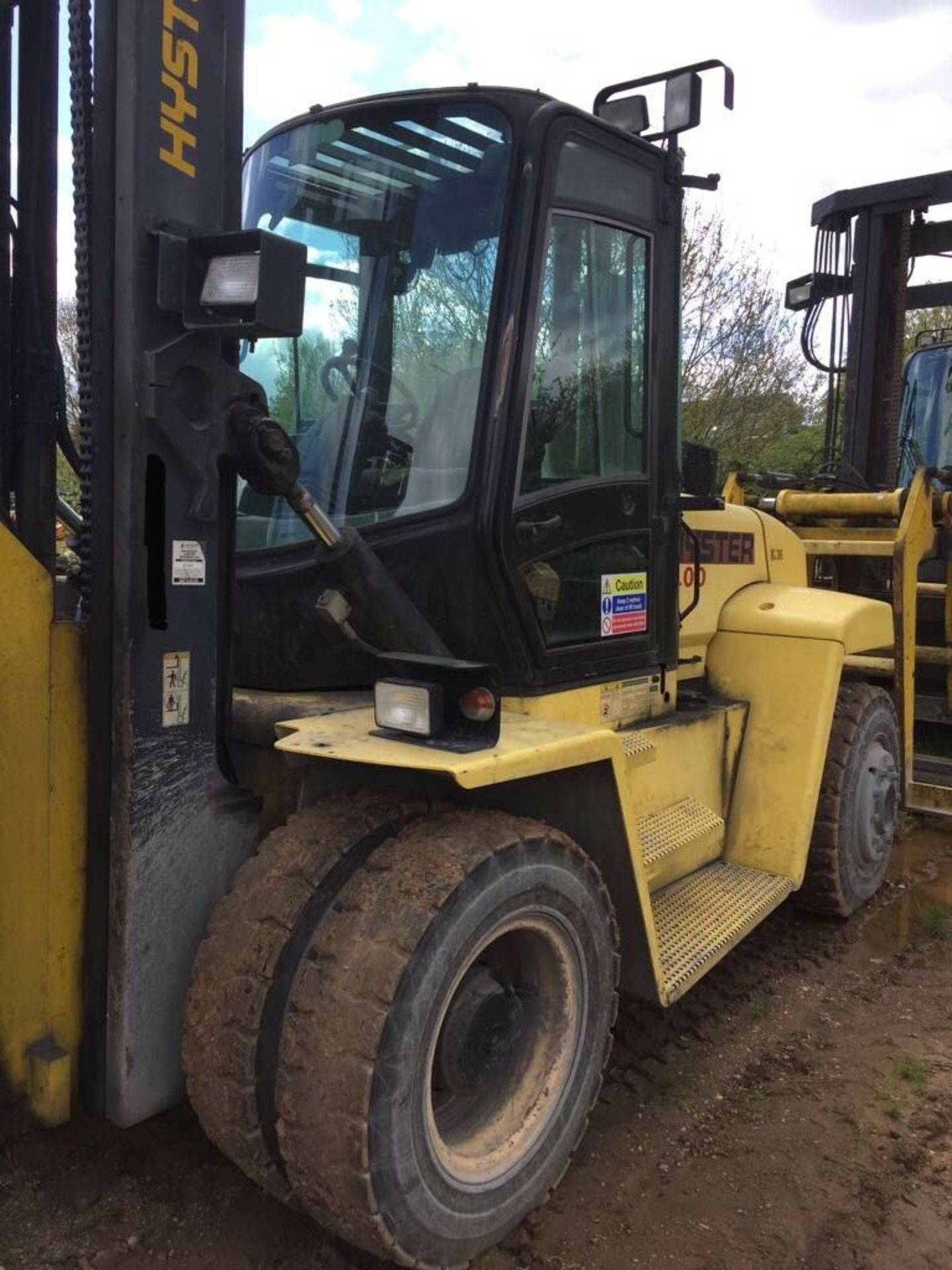 9 Ton Forklift Truck Hyster With Block Grab Attachment - Image 3 of 6