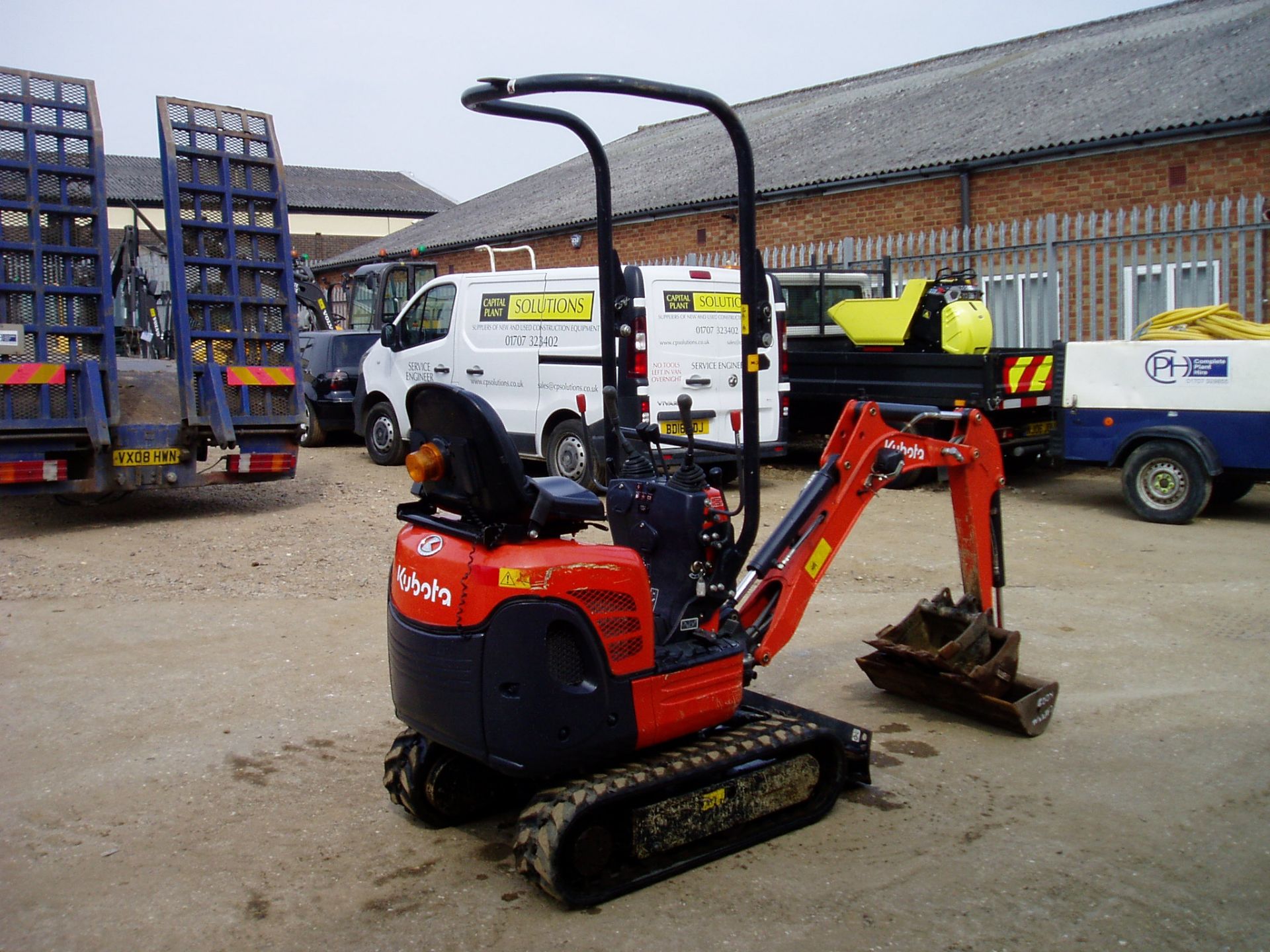 Kubota K008-3 30194 980Kgs Micro Excavator - Image 4 of 19