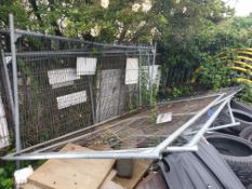 12 x Fencing Panels With Bottoms