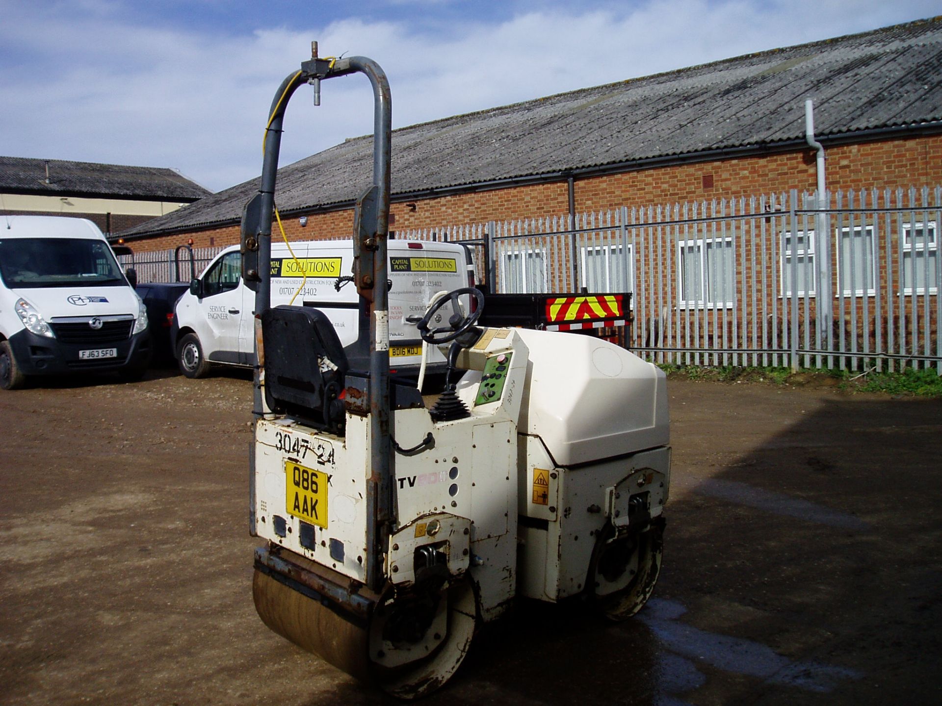 Terex TV800 800mm 1572Kgs Tandem Roller - Image 6 of 17