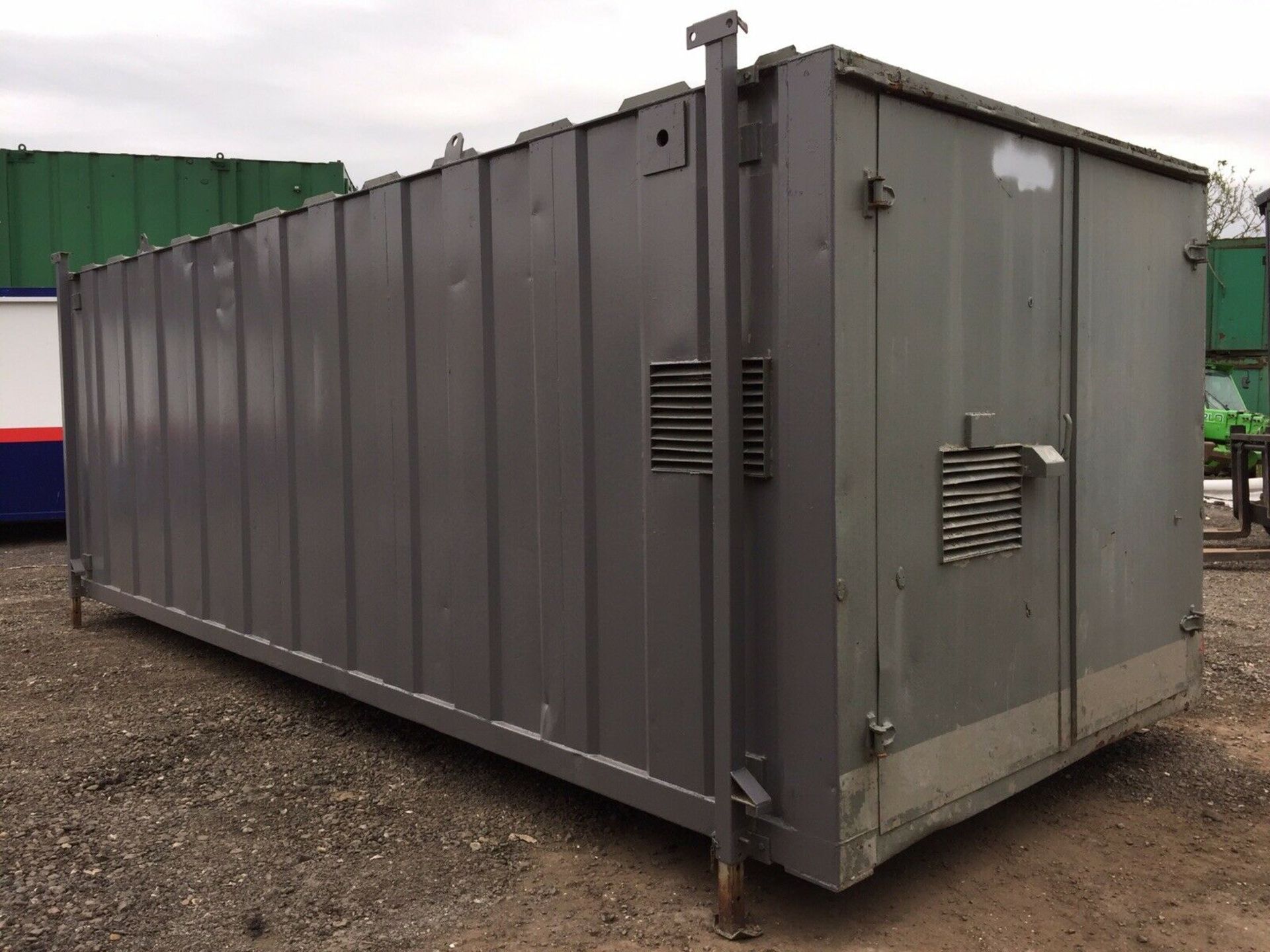 Site Cabin Office Welfare Unit Canteen Drying Room 24ft Anti Vandal Steel - Image 12 of 12