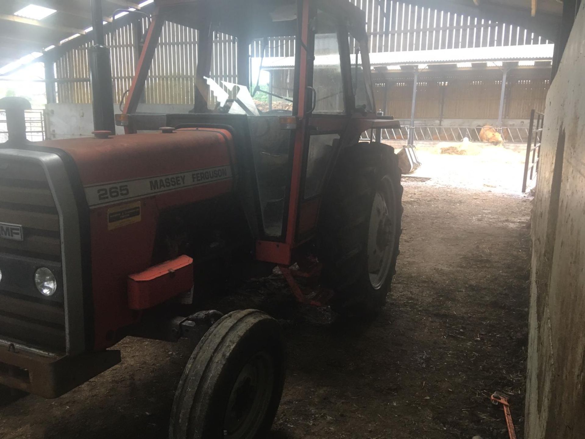 Massey Ferguson 265 Tractor With Flail - Image 4 of 6