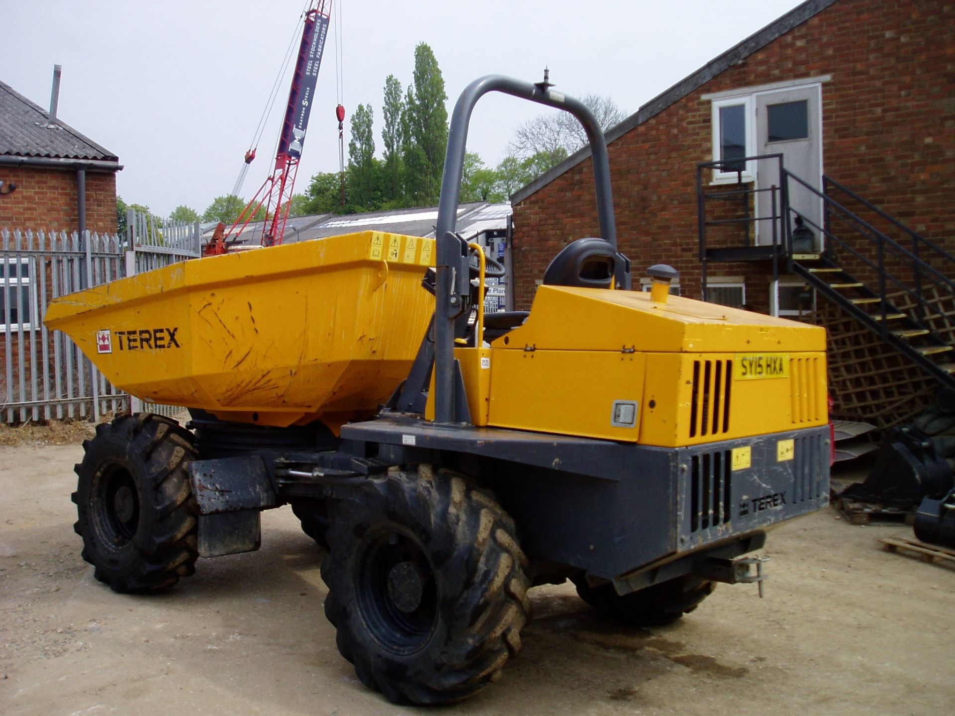 Terex TA6S EF3PR68616 Ton Swivel Skip Dumper - Image 8 of 21