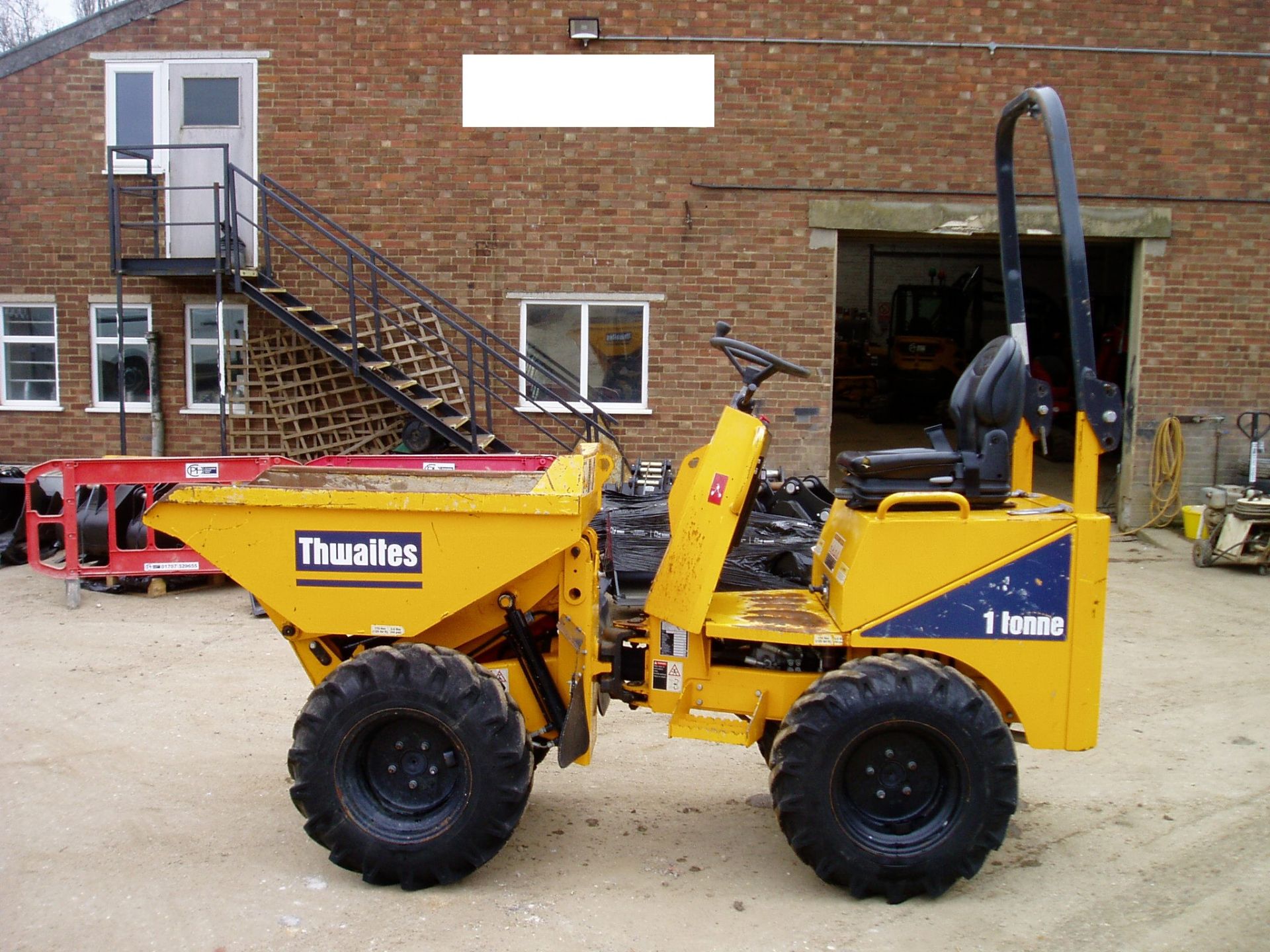 Thwaites 1 Tonne High Tip Dumper - Image 3 of 23