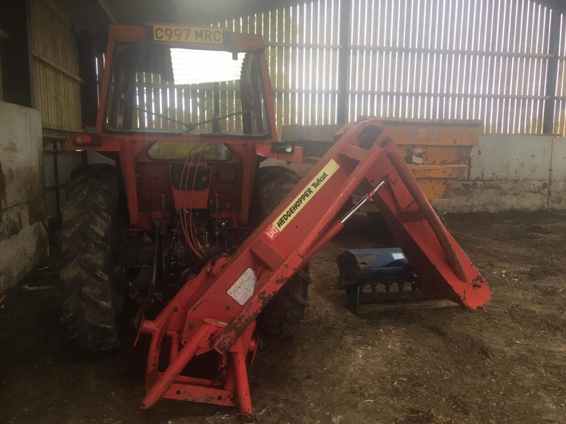 Massey Ferguson 265 Tractor With Flail - Image 2 of 6