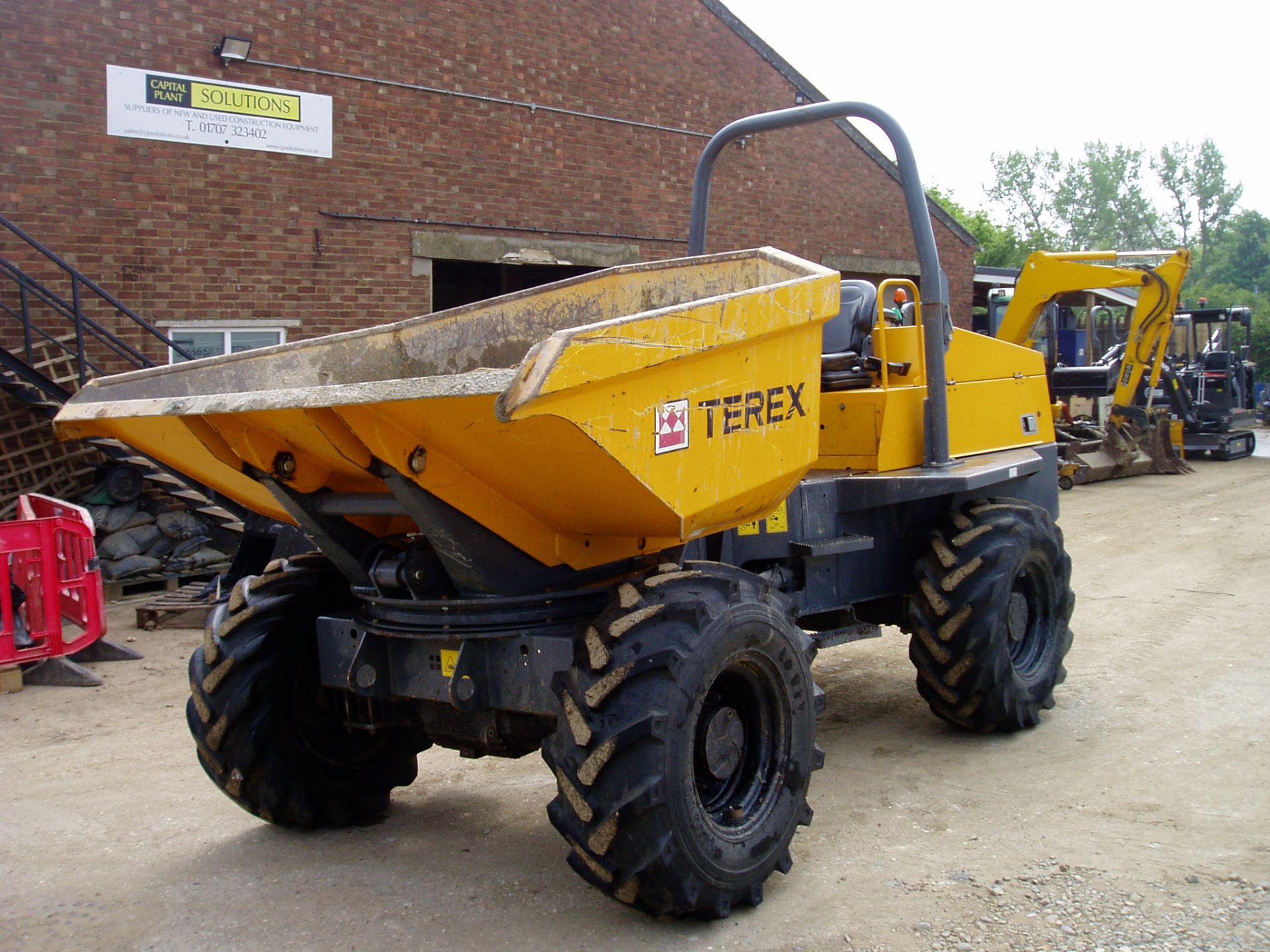 Terex TA6S EF3PR68616 Ton Swivel Skip Dumper - Image 3 of 21