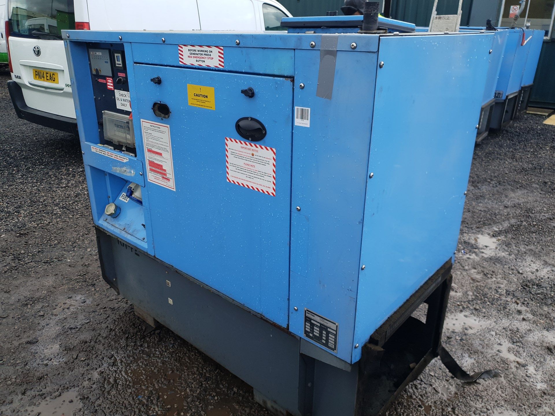 Sutton CM-0011-SL 11Kva Silenced Generator - Bild 3 aus 6