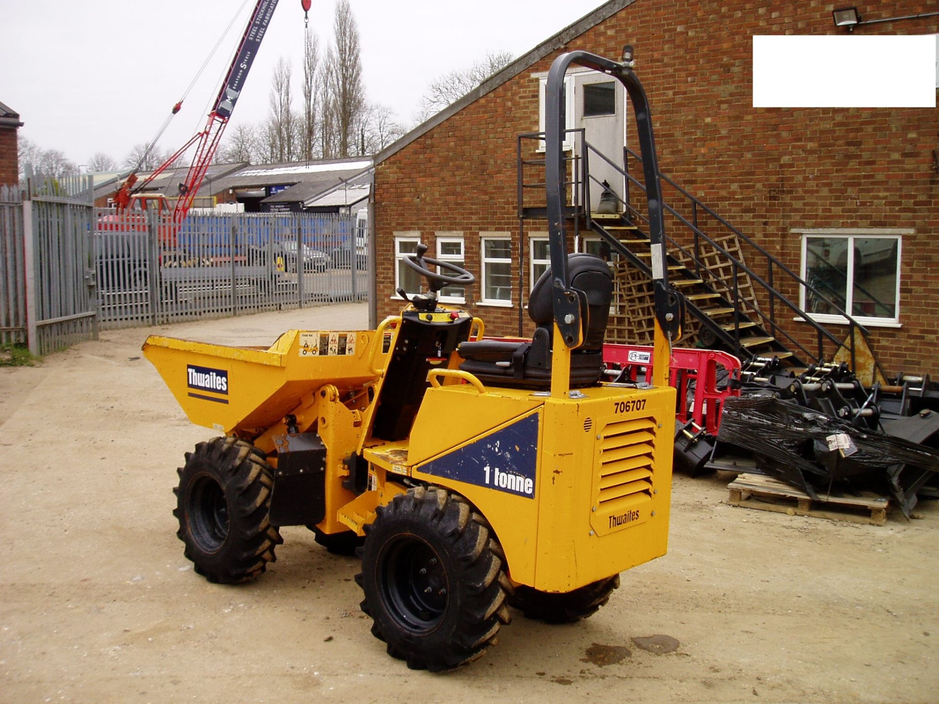 Thwaites 1 Tonne High Tip Dumper - Image 10 of 23