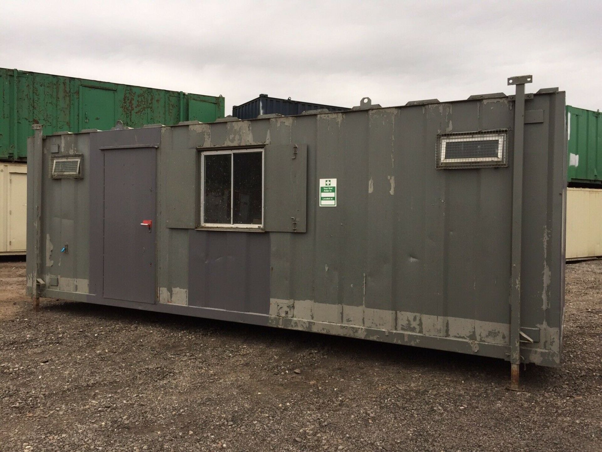 Site Cabin Office Welfare Unit Canteen Drying Room 24ft Anti Vandal Steel - Image 10 of 12