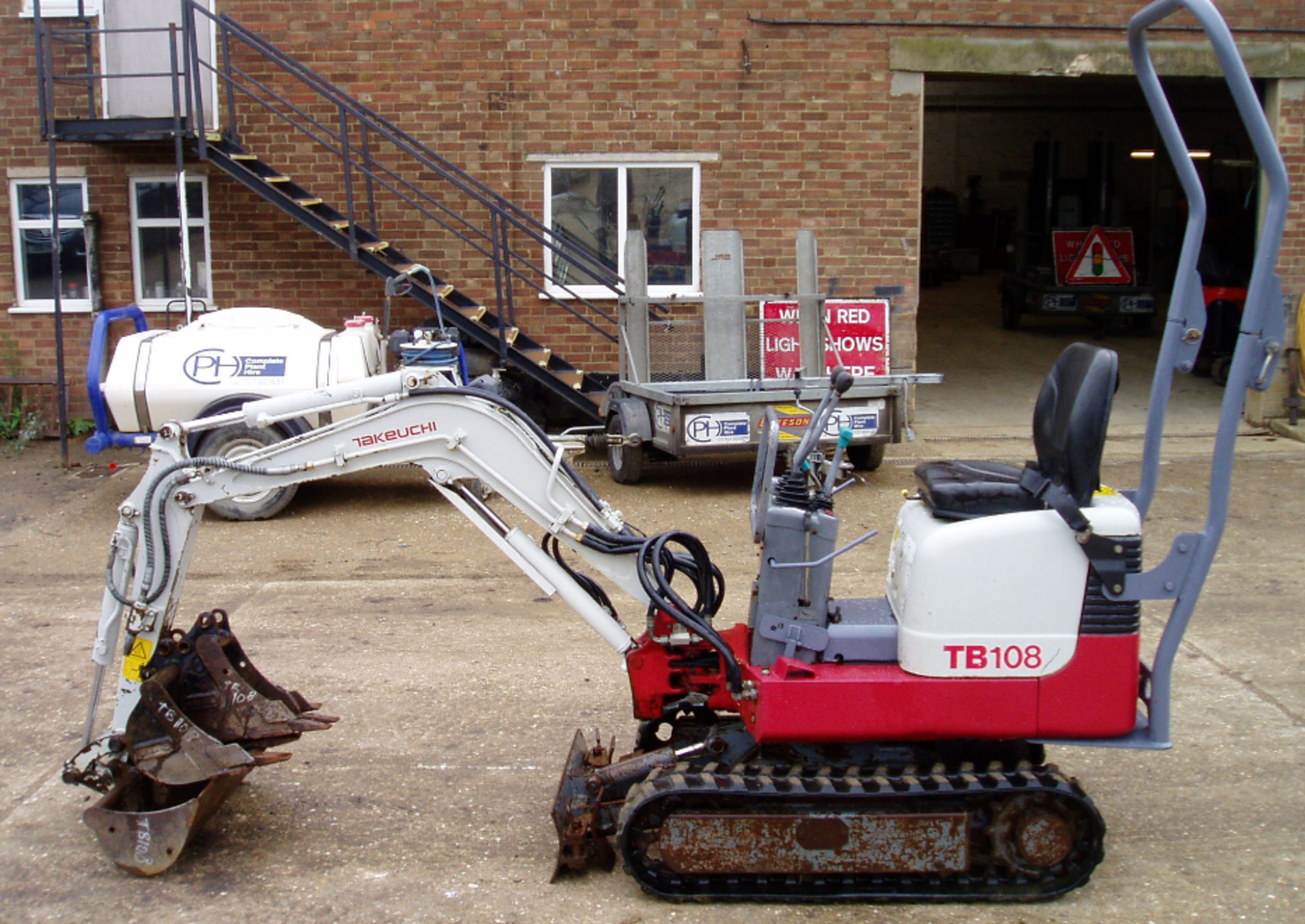 Takeuchi TB108 880Kgs Micro Excavator