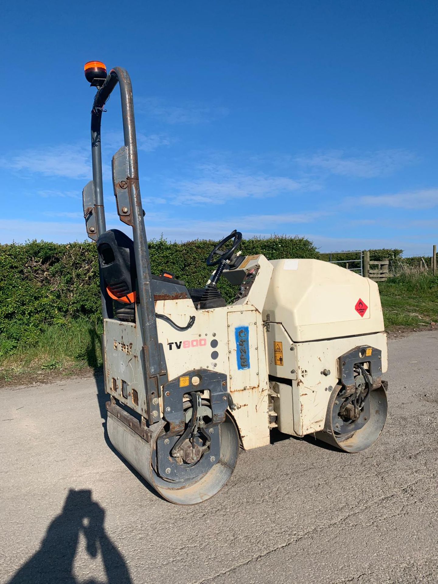 Terex TV800 Ride On Roller - Image 4 of 7