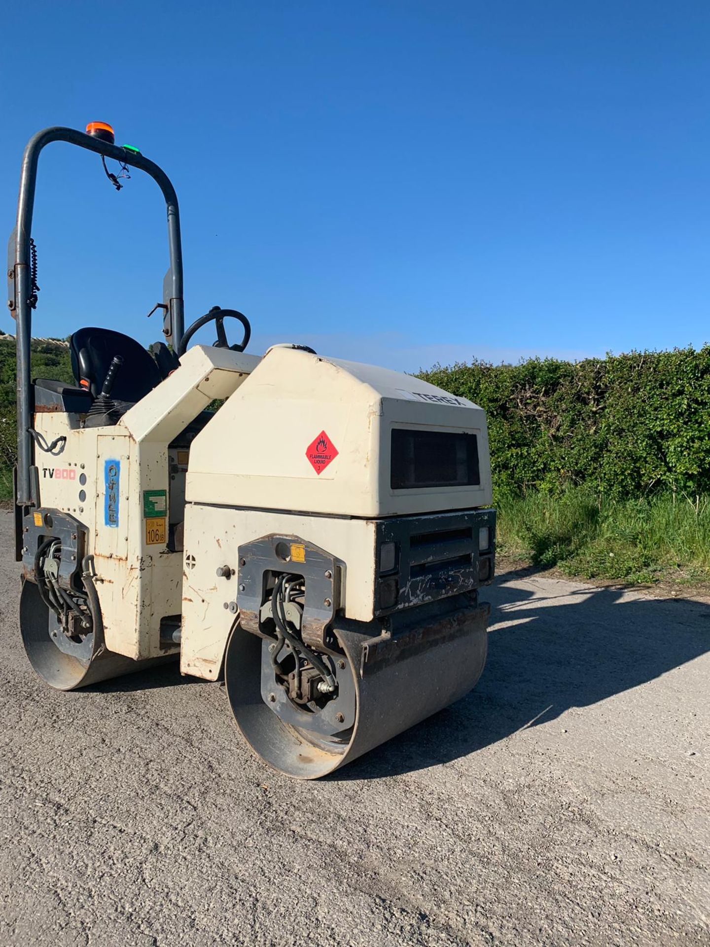 Terex TV800 Ride On Roller - Image 5 of 7