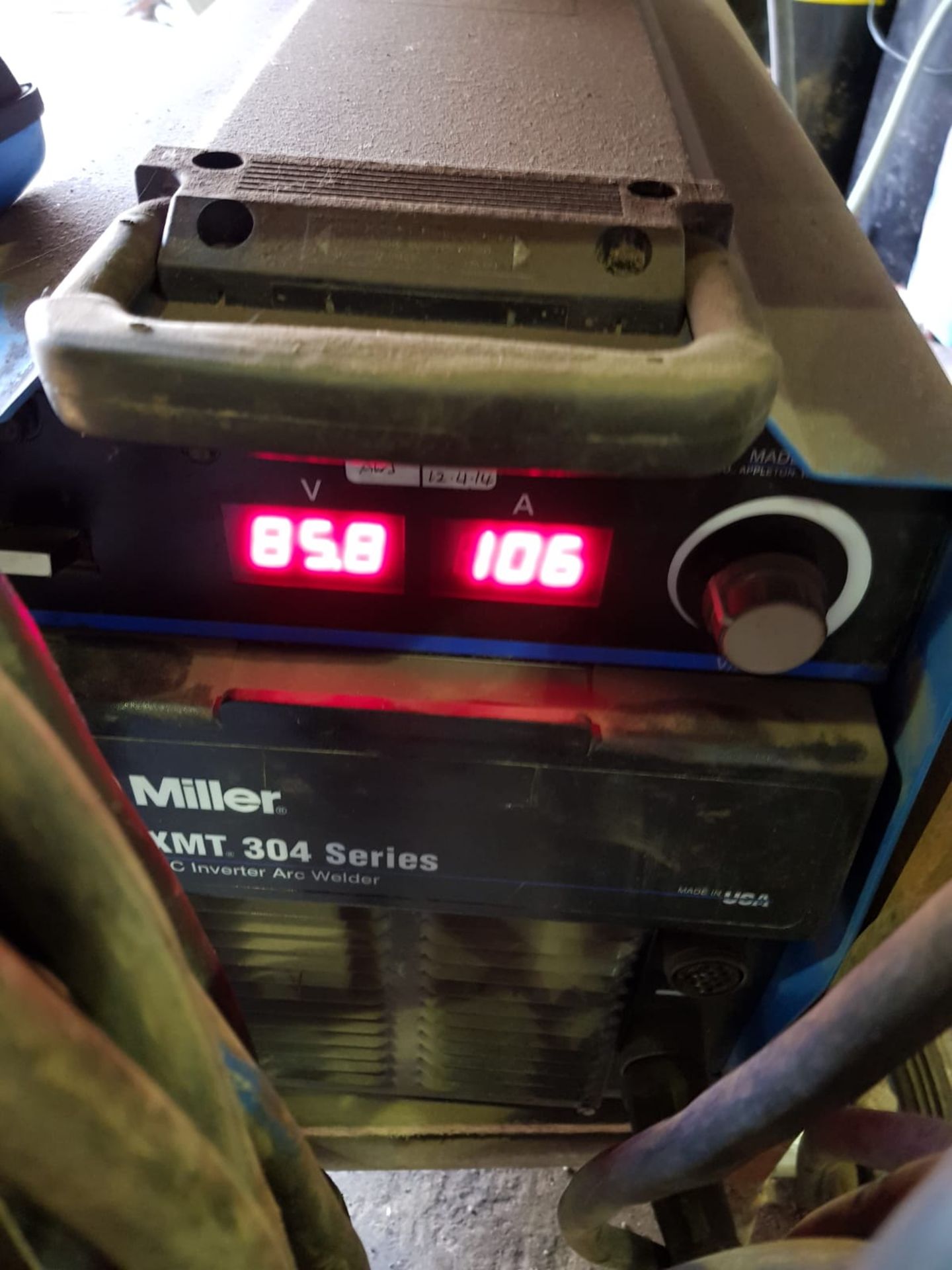 Miller XMT 304 DC Inverter Arc Welder - Image 6 of 7