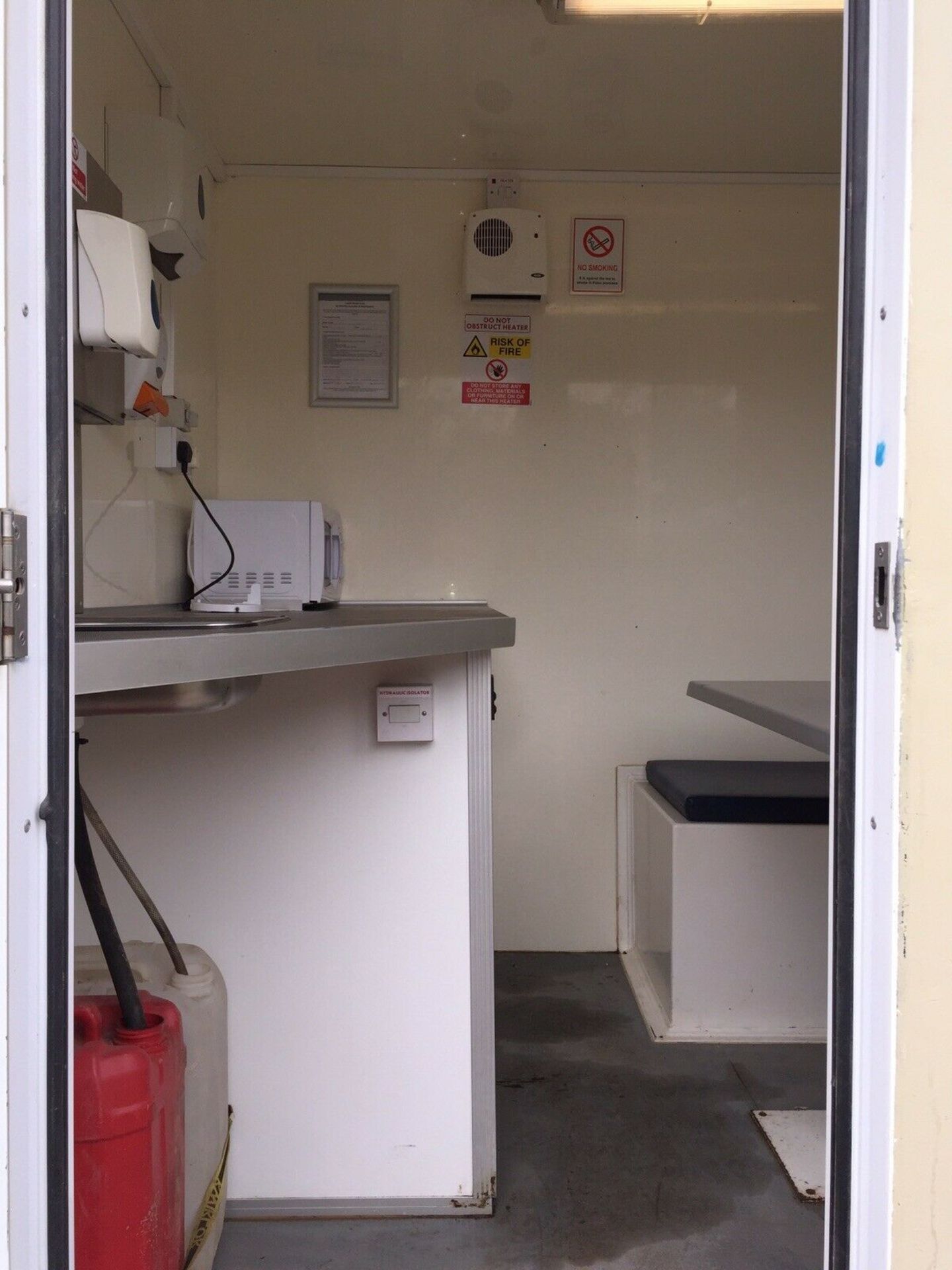 Towable Site Cabin Welfare Unit AJC Canteen Drying Room Toilet Generator - Image 5 of 12