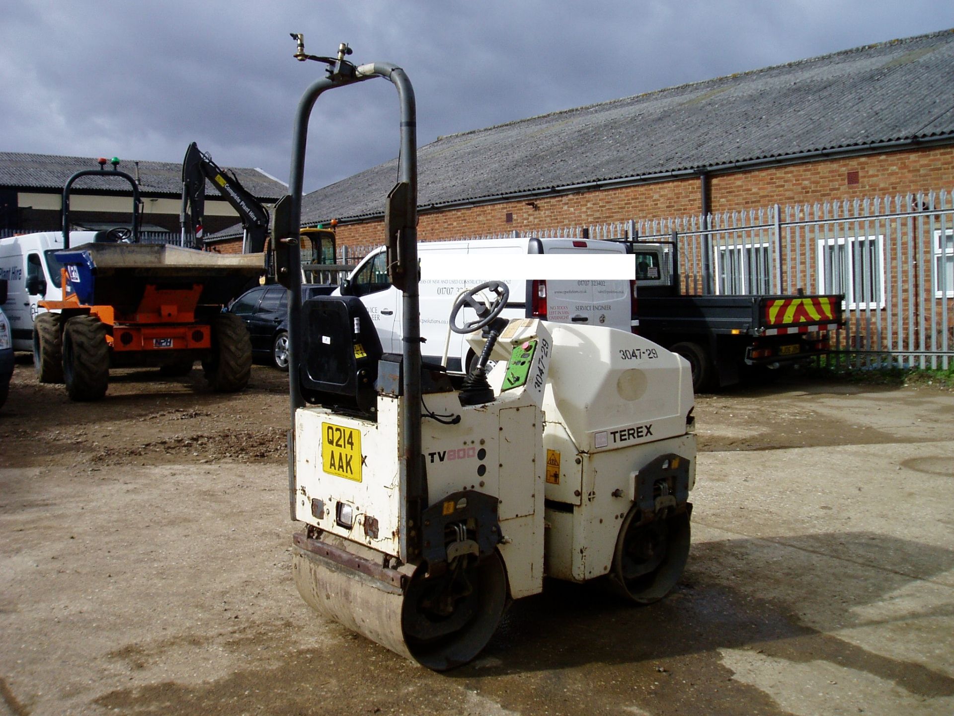 Terex TV800 800mm 1572Kgs Tandem Roller - Image 6 of 19