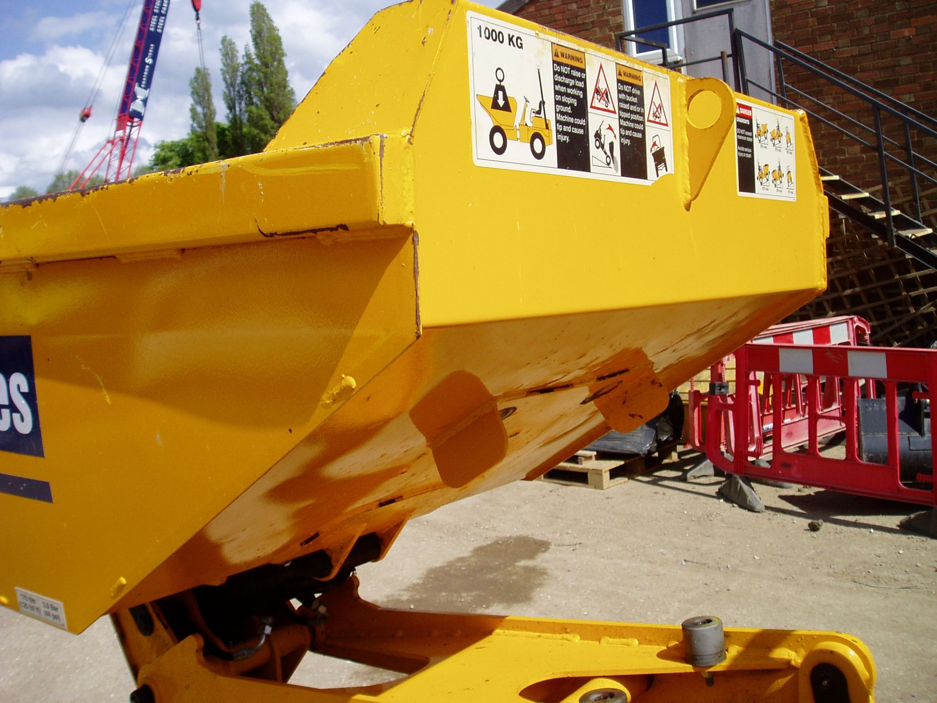 Thwaites 1 Tonne High Tip E1087 Dumper - Image 7 of 22