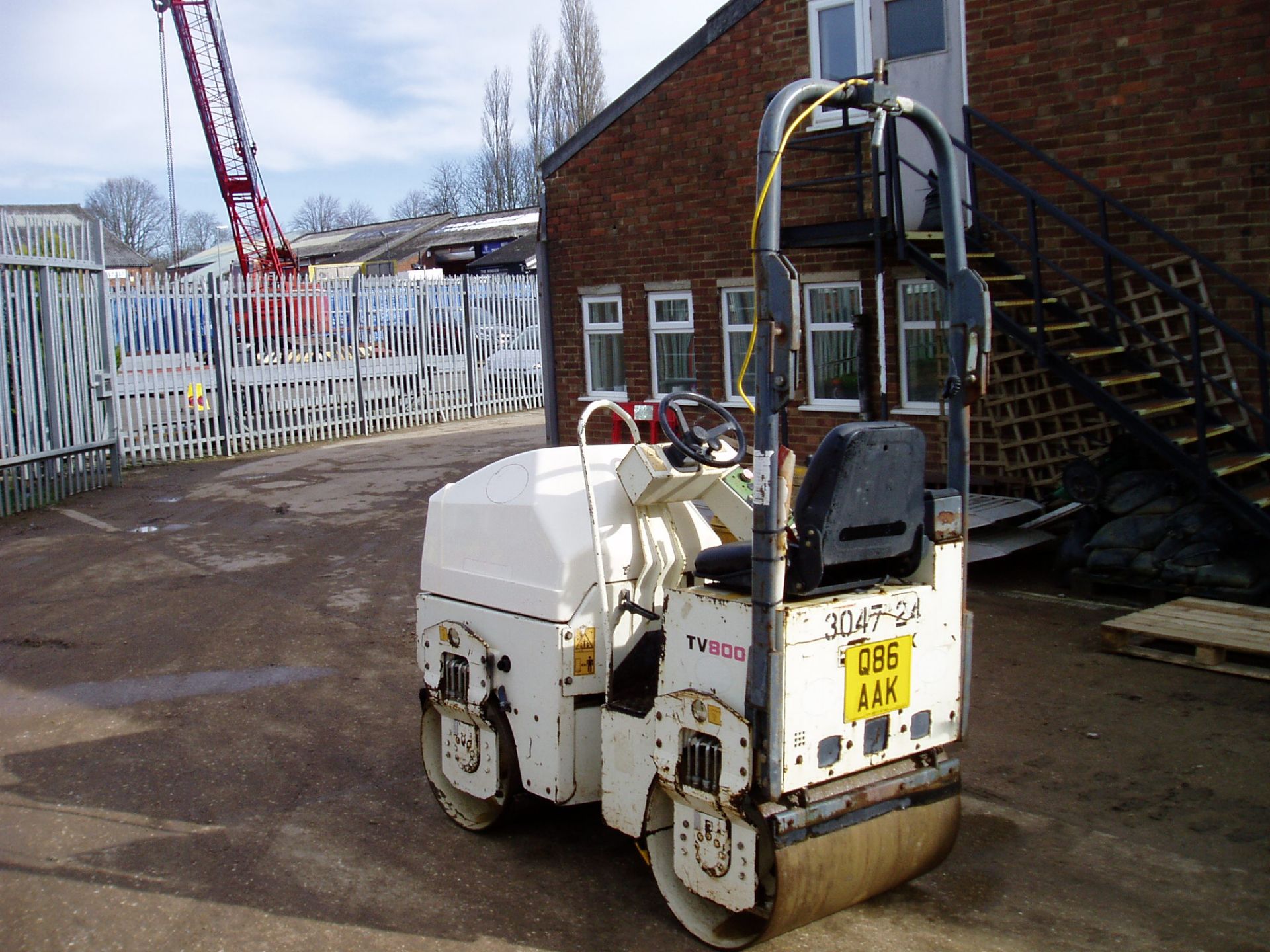 Terex TV800 800mm 1572Kgs Tandem Roller - Image 8 of 17