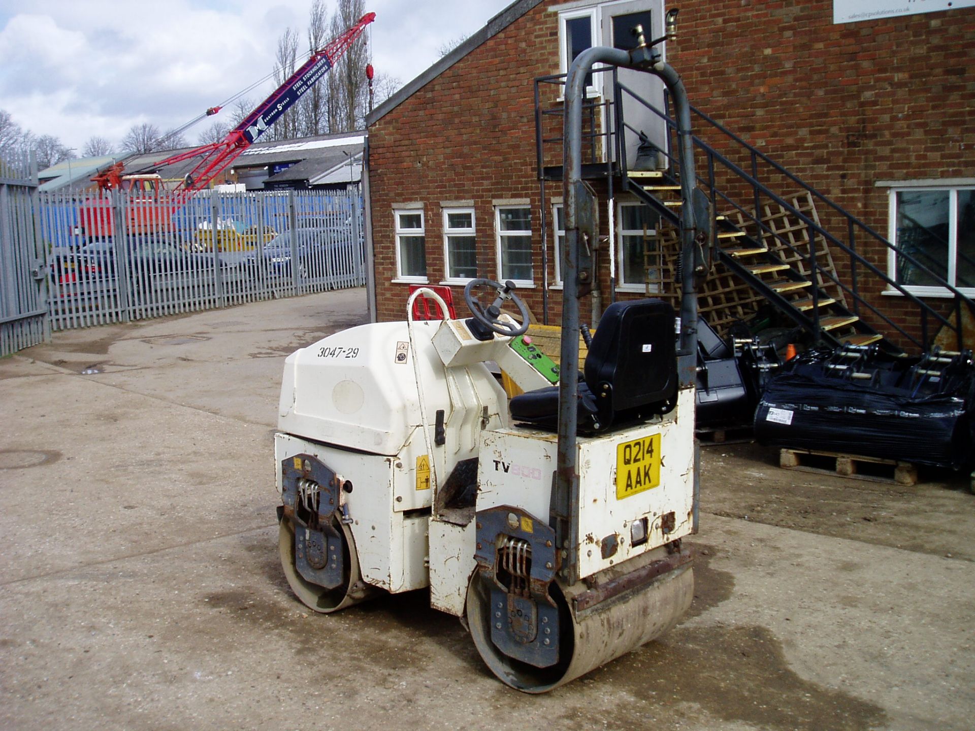 Terex TV800 800mm 1572Kgs Tandem Roller - Image 8 of 19