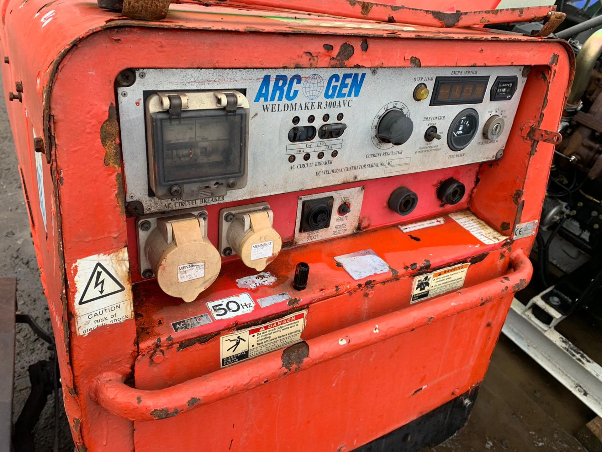 Arc Gen 12Kva Towable Diesel Welder Generator - Image 5 of 5