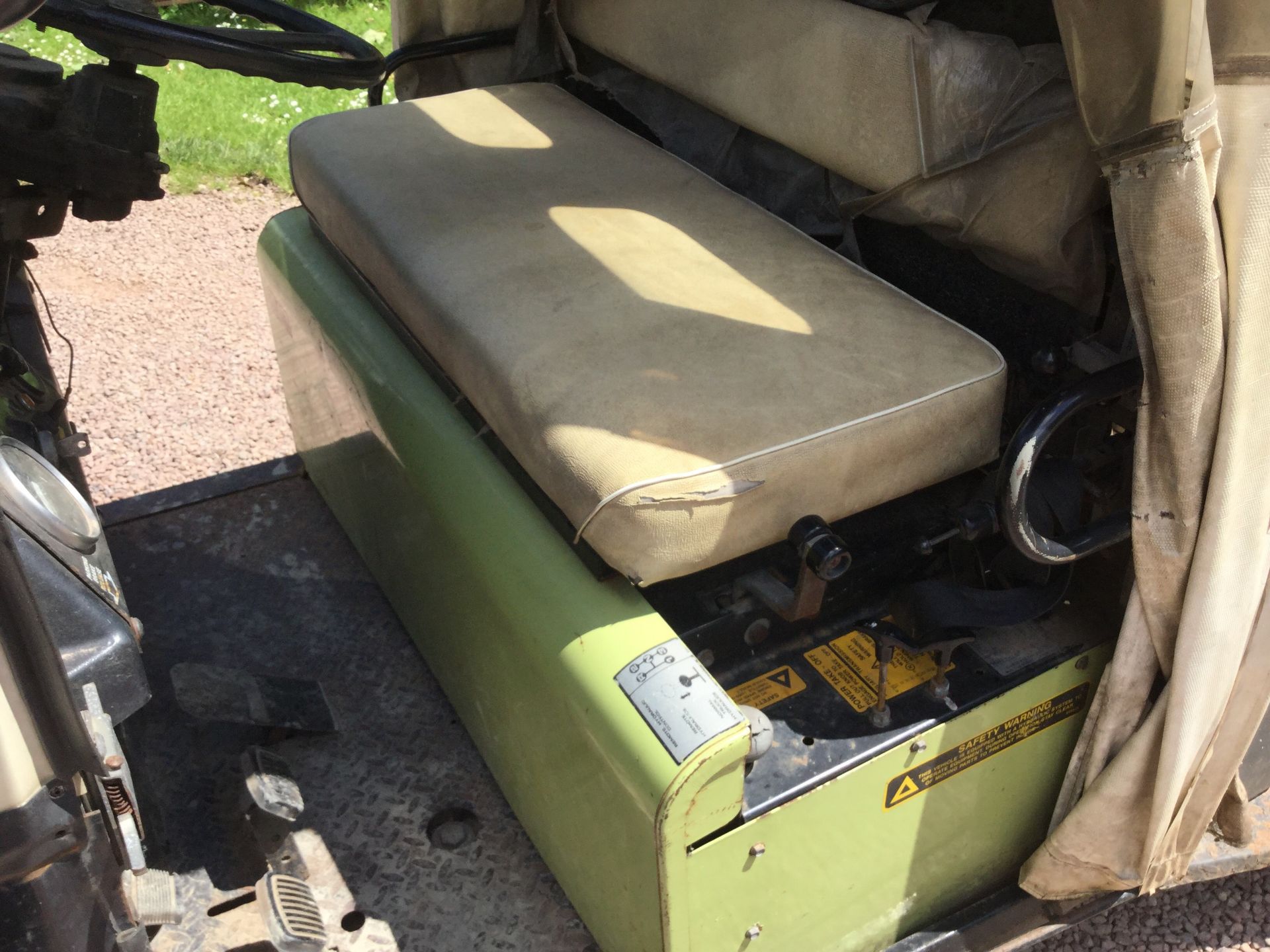 Diesel Cushman Rtv With Sand Spender - Image 6 of 8