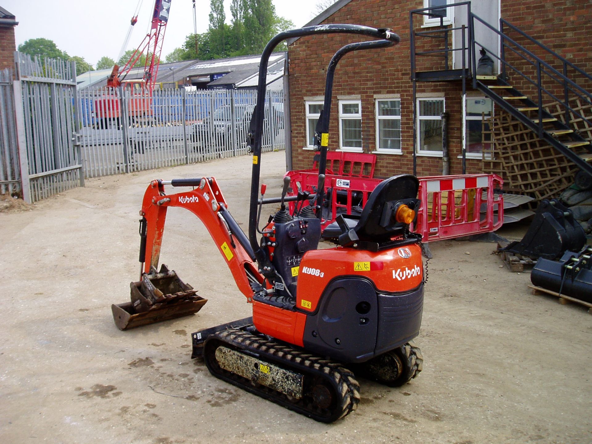 Kubota K008-3 30194 980Kgs Micro Excavator - Image 6 of 19