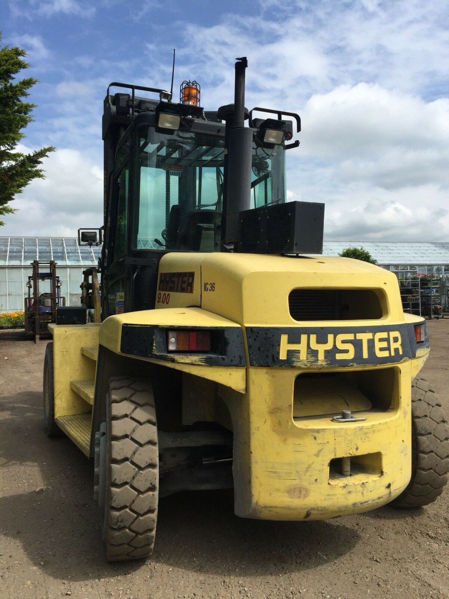 9 Ton Forklift Truck Hyster With Block Grab Attachment - Image 5 of 6