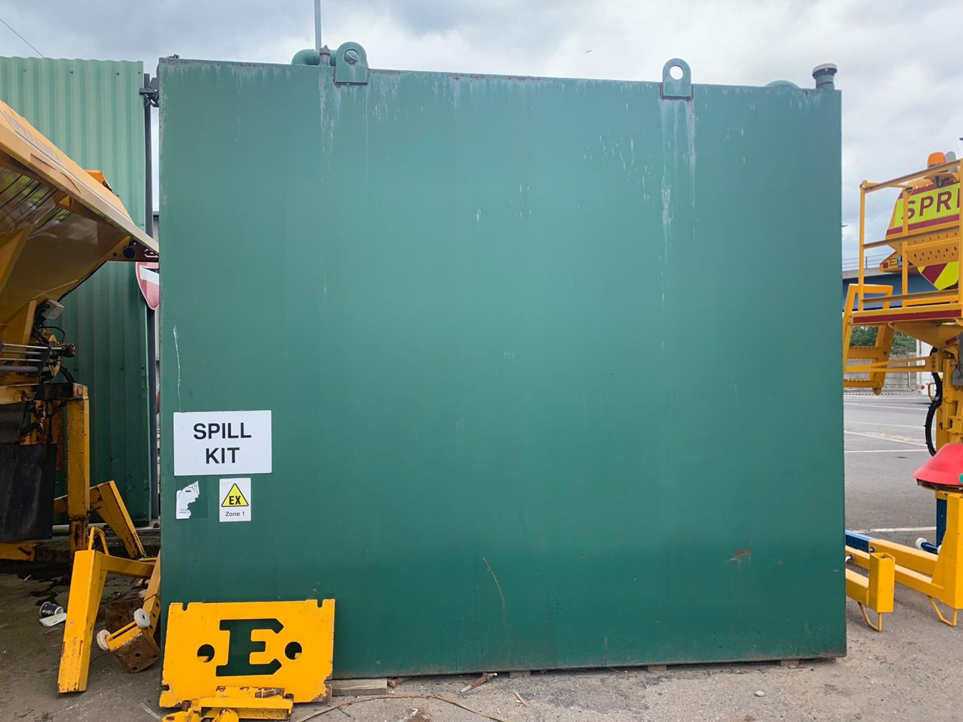 Council Owned Bunded Steel Lockable Fuel Tank - Image 3 of 5